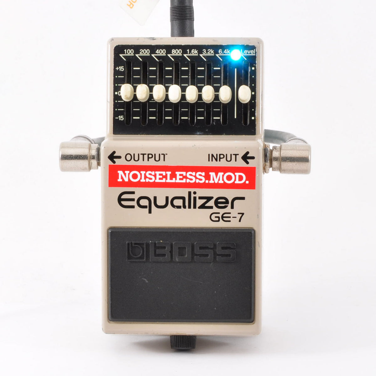 Boss GE-7 Modified Noiseless Equalizer PSA Made In Taiwan 2004 Effects Pedal Used From Japan #QS5360