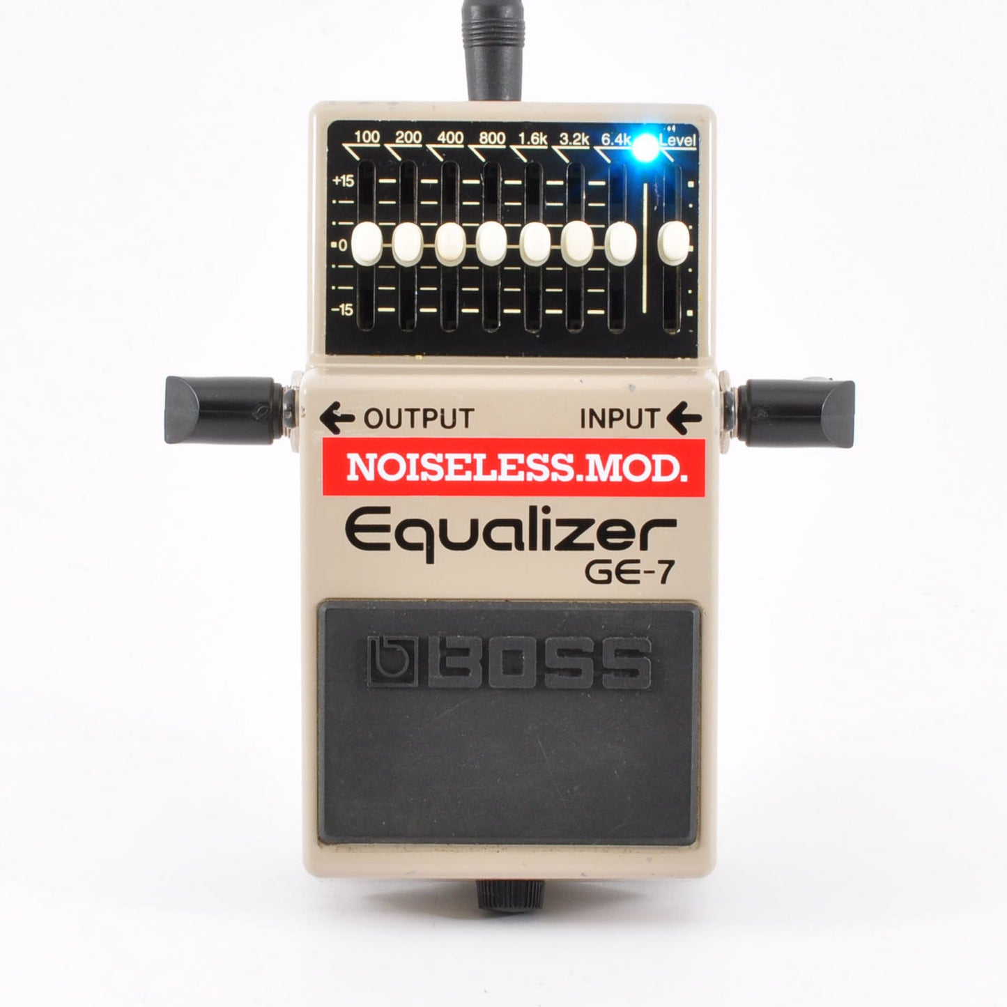 Boss GE-7 Modified Noiseless Equalizer PSA Made In Taiwan 2001 Effects Pedal Used From Japan #MP1488