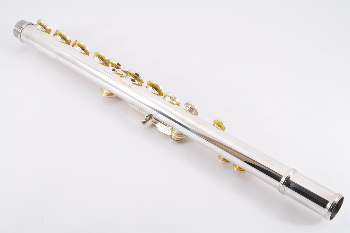 Yamaha YFL-451 Flute Silver w/Hardcase Made in Japan Used From Japan #017608