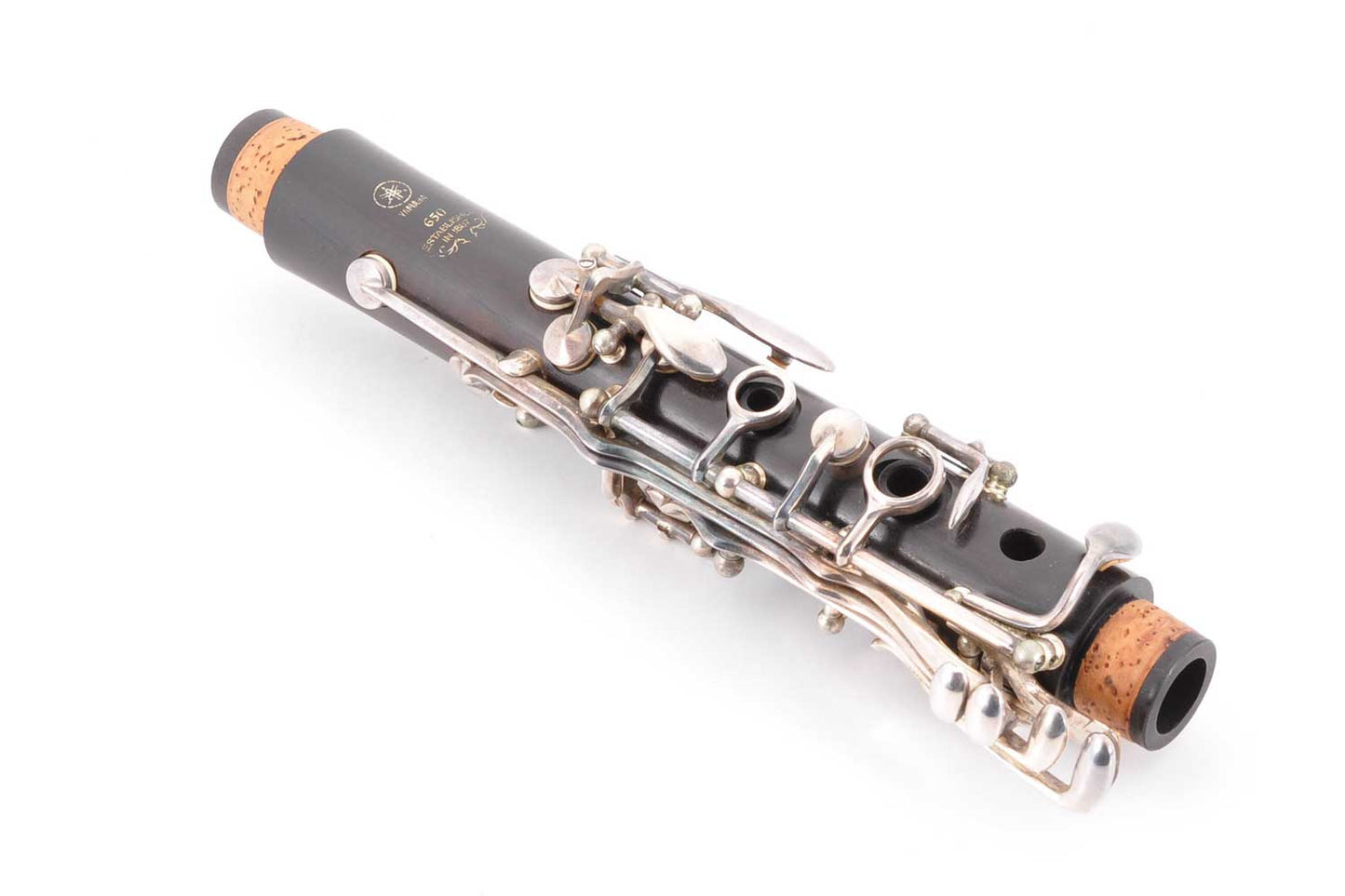 Yamaha YCL-650 Clarinet Bb w/Case Mouthpiece Ligature Made In Japan Used From Japan #116936