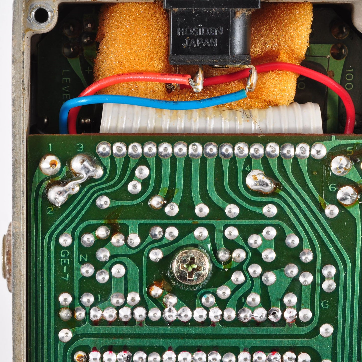 Boss GE-7 Modified Noiseless Equalizer PSA.OK Made In Taiwan 1992 Effects Pedal Used From Japan #ZD60795