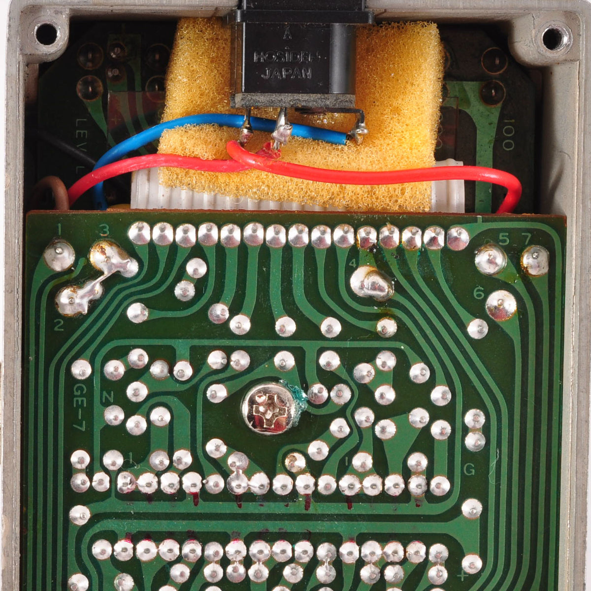 Boss GE-7 Modified Noiseless Equalizer Made In Taiwan 1995 PSA.OK Guitar Effects Pedal UsedJ From Japan #DH22866