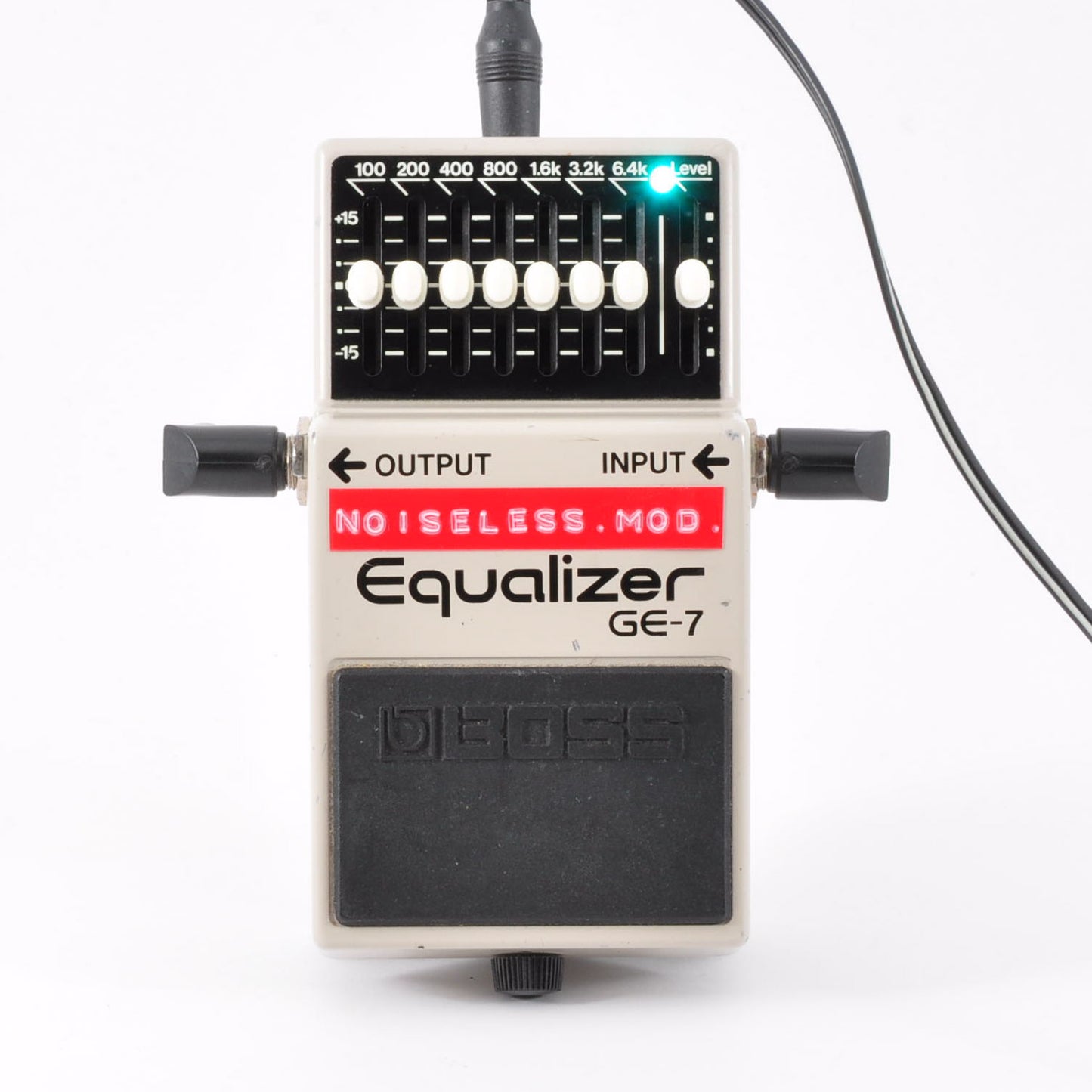 Boss GE-7 Modified Noiseless Equalizer Made in Japan 1985 Guitar Effects Pedal Used From Japan #550400