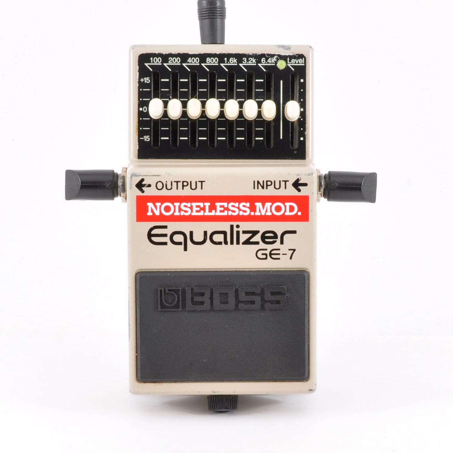 Boss GE-7 Modified Noiseless Equalizer PSA Made In Taiwan 2000 Effects Pedal Used From Japan #JN07246