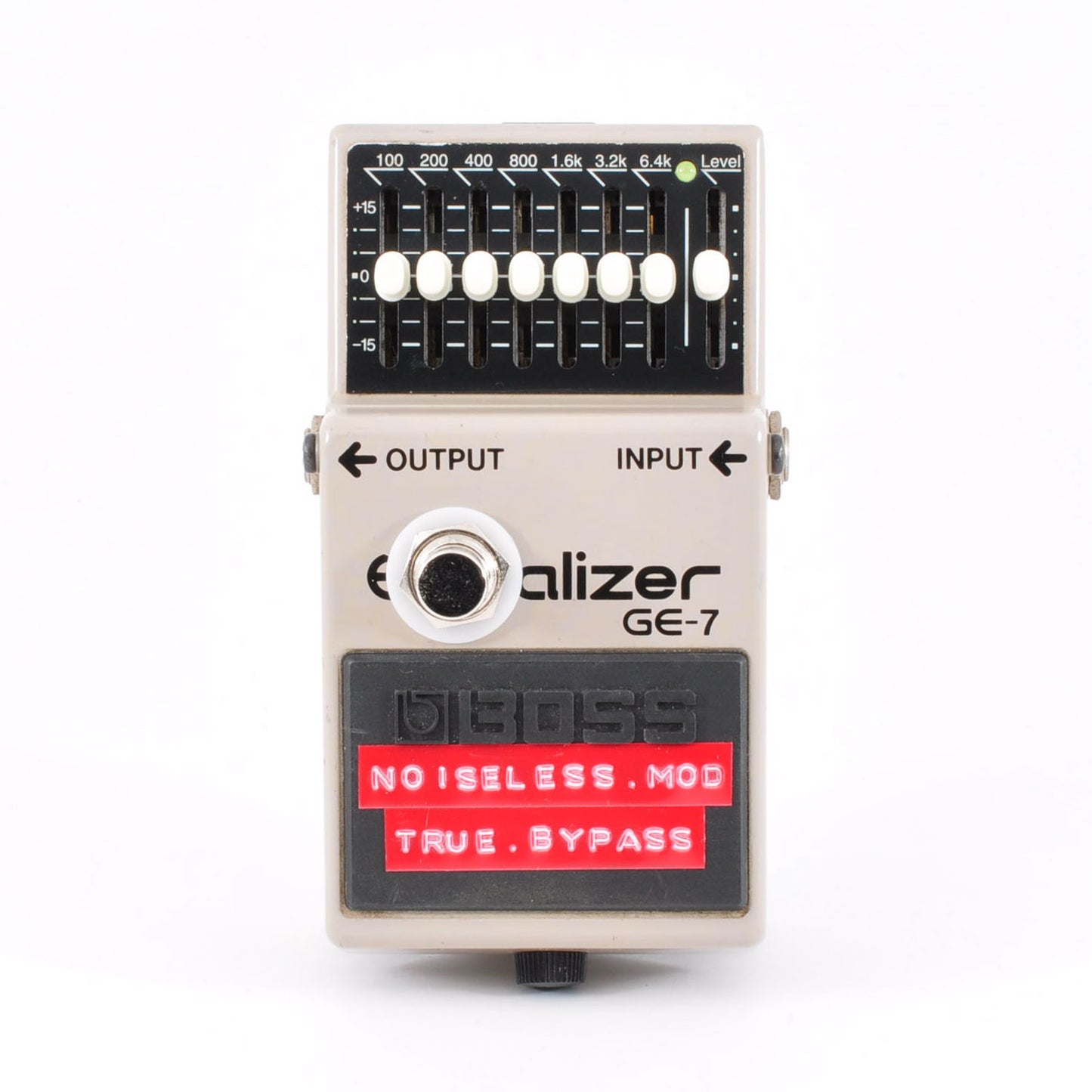 Boss GE-7 Modified True Bypass & Noiseless Equalizer Made In Taiwan 1999 Guitar Effects Pedal Used From Japan #JM85164