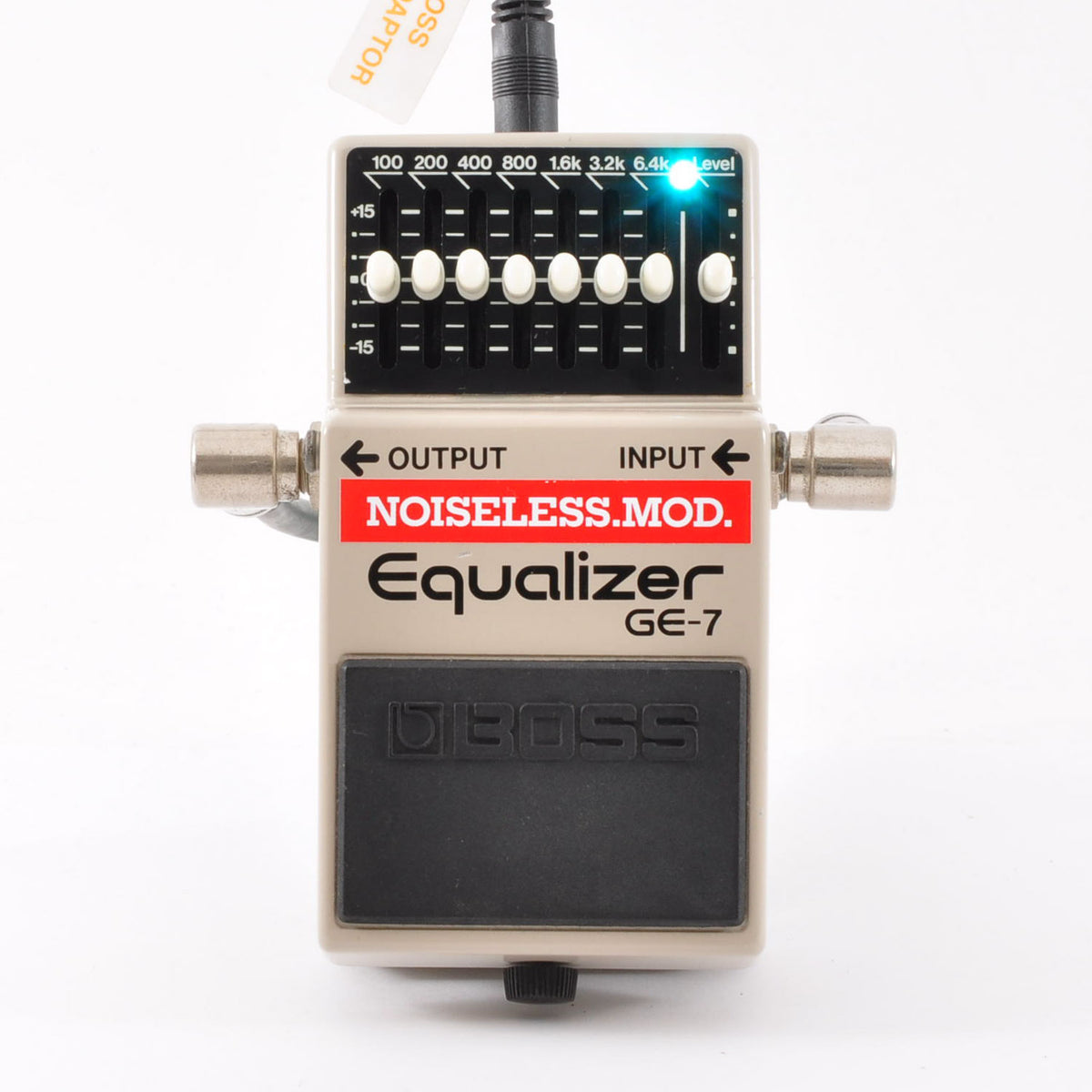 Boss GE-7 Modified Noiseless Equalizer Made in Japan 1986 Guitar Effects Pedal Used From Japan #739400