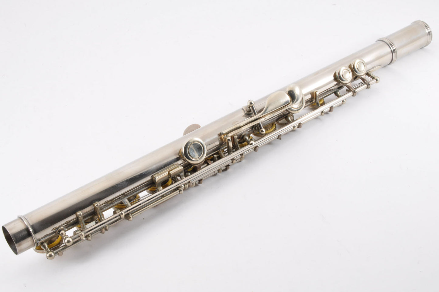 Yamaha YFL-211 Flute Silver w/Hardcase Made in Japan Used From Japan #039285