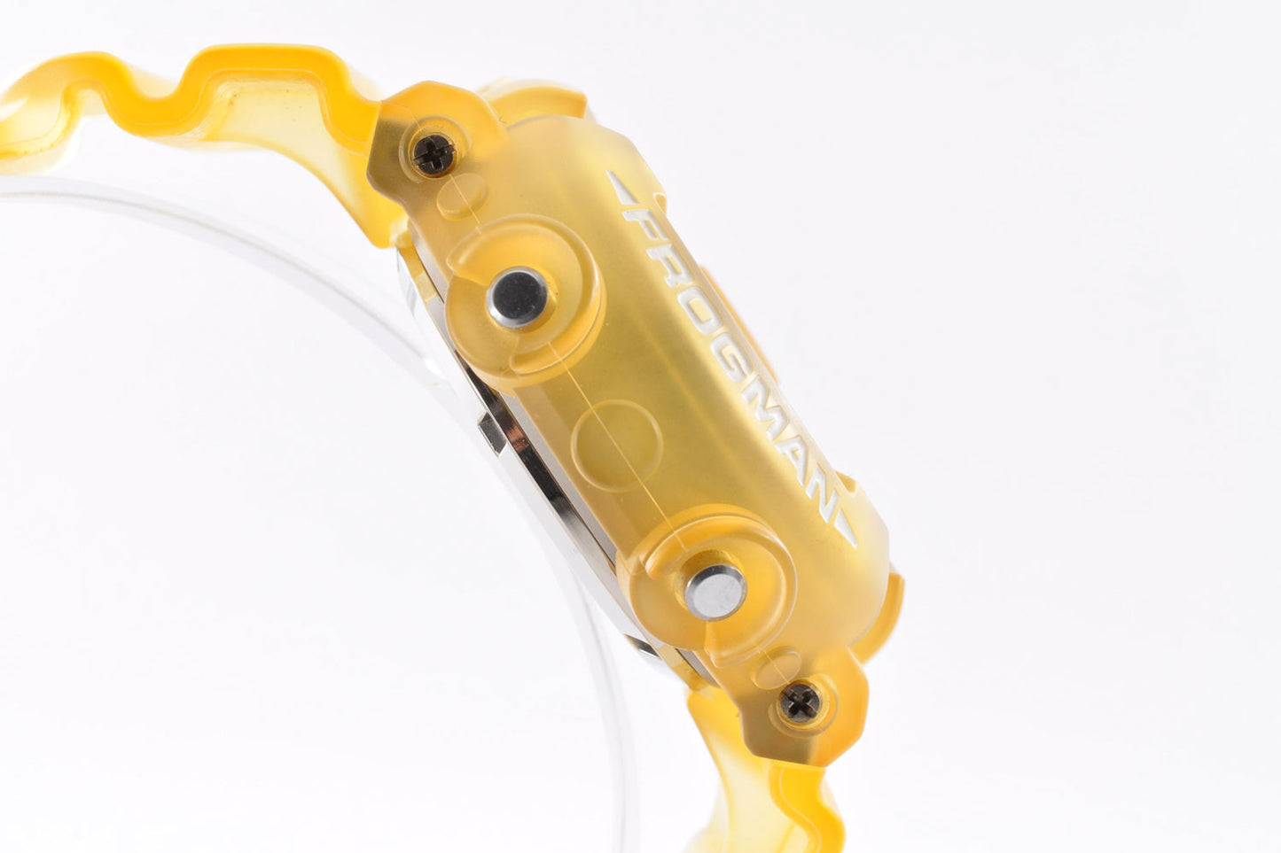 Casio G-Shock DW-8201WC-7T Frogman Yellow Titanium Digital Watch 1294 Used From Japan