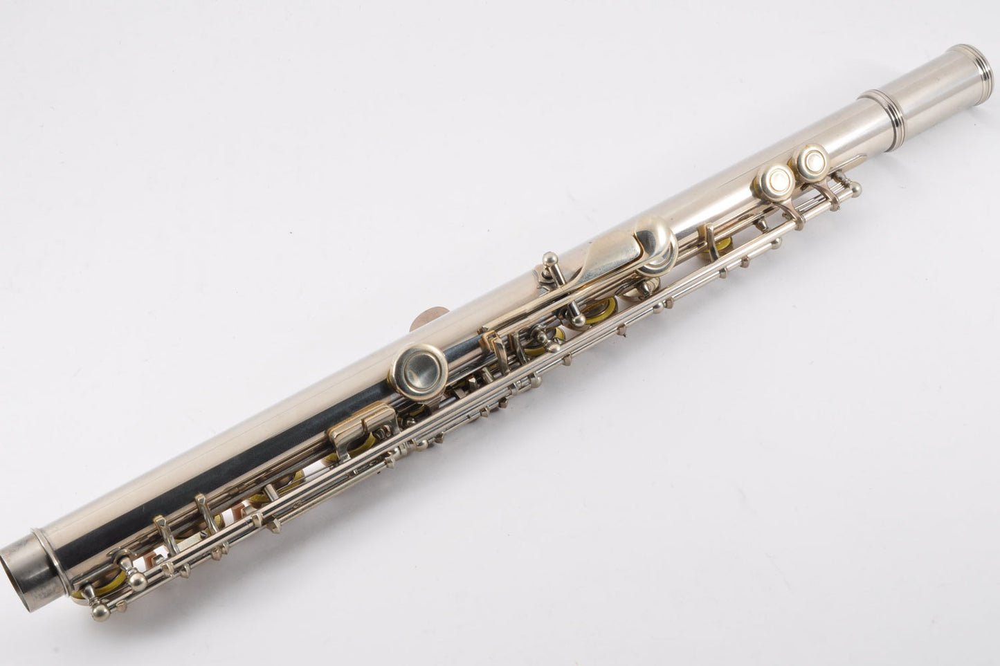 amaha YFL-211 Flute Silver w/Hardcase Made in Japan Used From Japan #036737