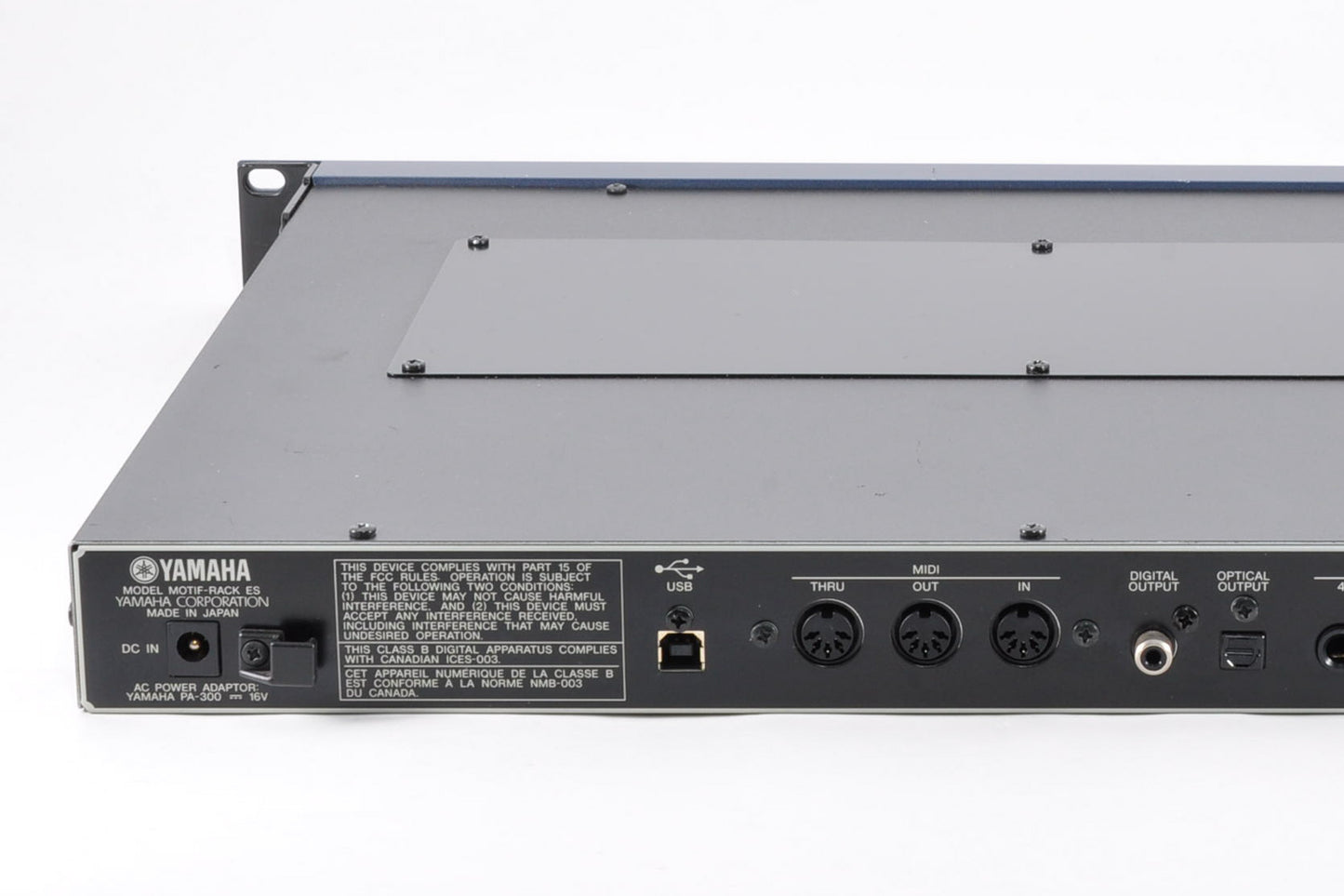 Yamaha MOTIF-RACK ES Synthesizer Effector Tone Generator Sound Module Used From Japan #JALNO1047