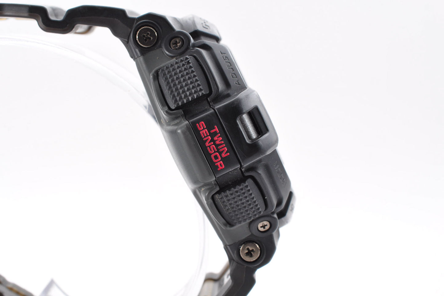 Casio G Shock GW-9300-1JF MUDMAN Black Wave ToughSolar Carbon Watch 3260 Used From Japan