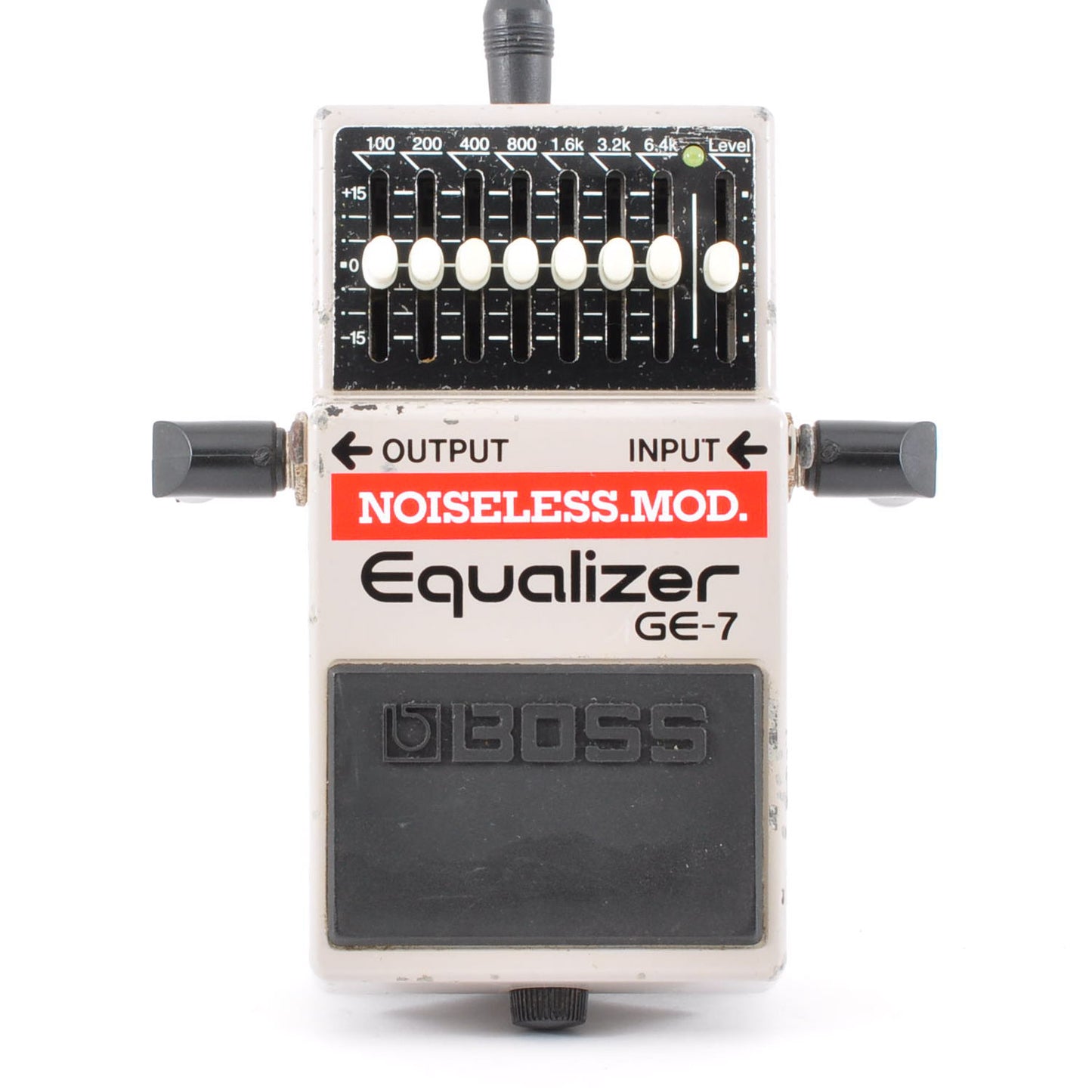 Boss GE-7 Modified Noiseless Equalizer Made In Taiwan 2001 PSA.OK Guitar Effects Pedal UsedJ From Japan #MO60323
