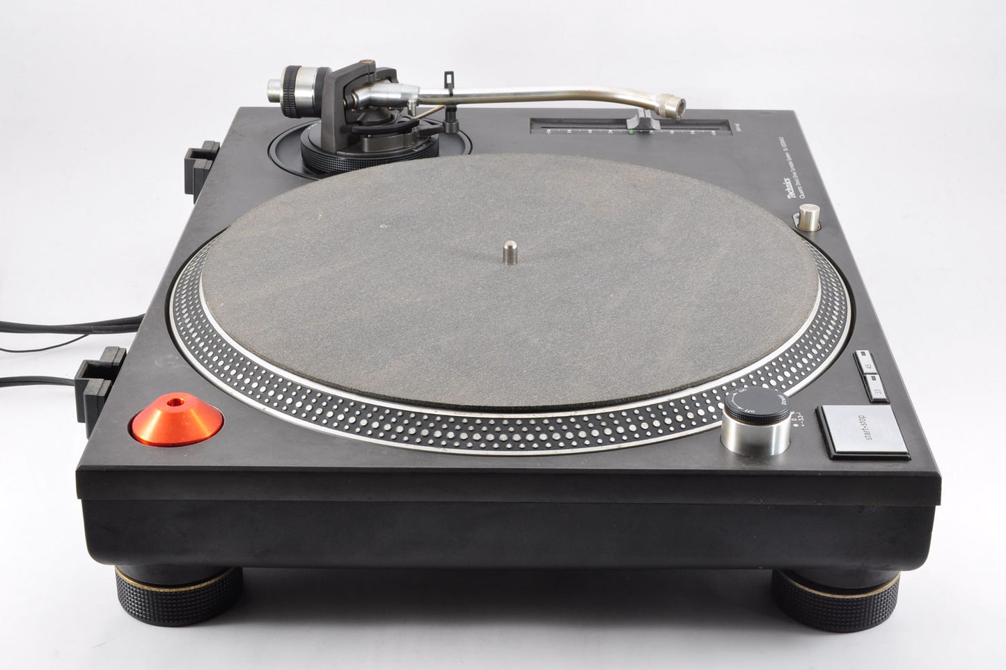 Technics SL-1200MK3 Black Direct Drive DJ Turntable Record Player w/Dust Cover EP Adapter Used From Japan #NH0CA07614