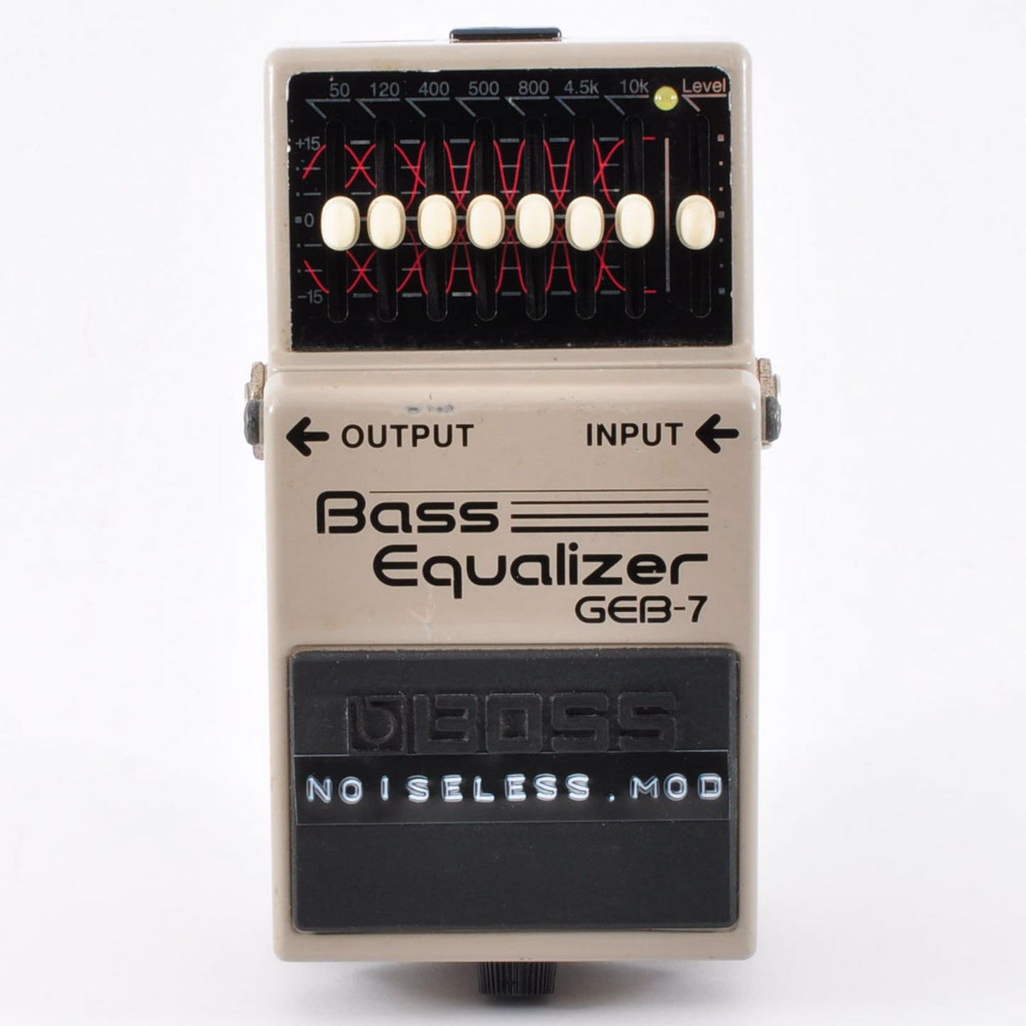 Boss GEB-7 Modified Noiseless For Bass Equalizer EQ Pedal Mod Used From Japan #HW81770