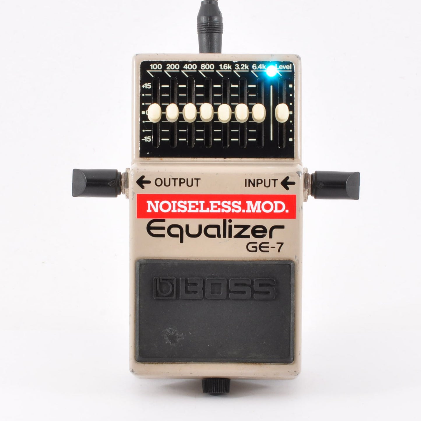 Boss GE-7 Modified Noiseless Equalizer PSA.OK Made In Taiwan 1993 Effects Pedal Used From Japan #AF29558