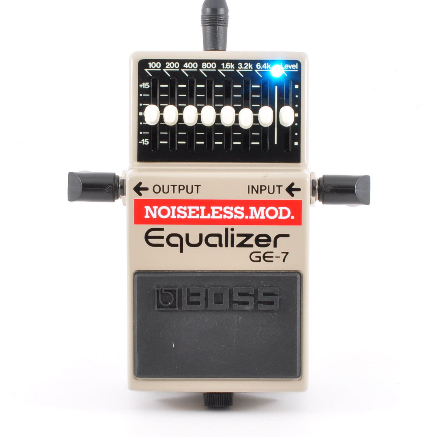 Boss GE-7 Modified Noiseless Equalizer PSA.OK Made In Taiwan 1997 Effects Pedal Used From Japan #GK27319