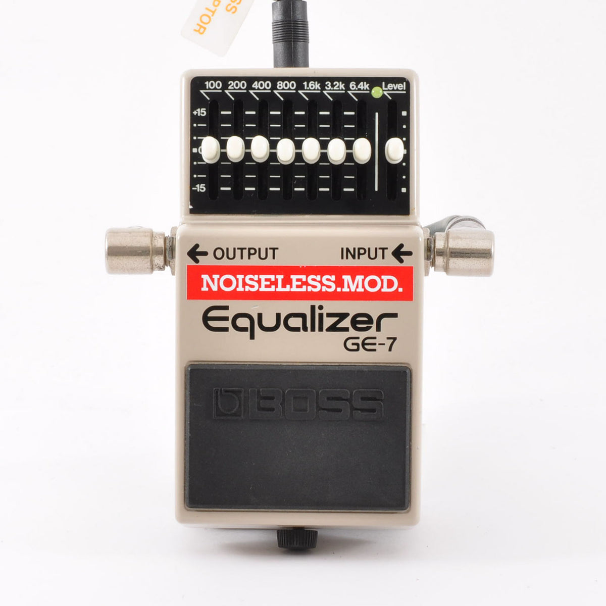 Boss GE-7 Modified Noiseless Equalizer Made in Japan 1986 Guitar Effects Pedal Used From Japan #739400