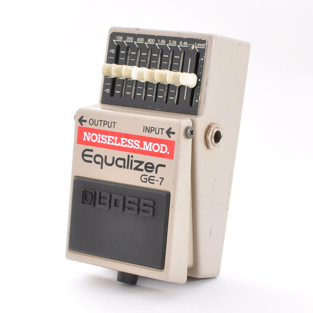 Boss GE-7 Modified Noiseless Equalizer PSA Made In Taiwan 2004 Effects Pedal Used From Japan #QS5360