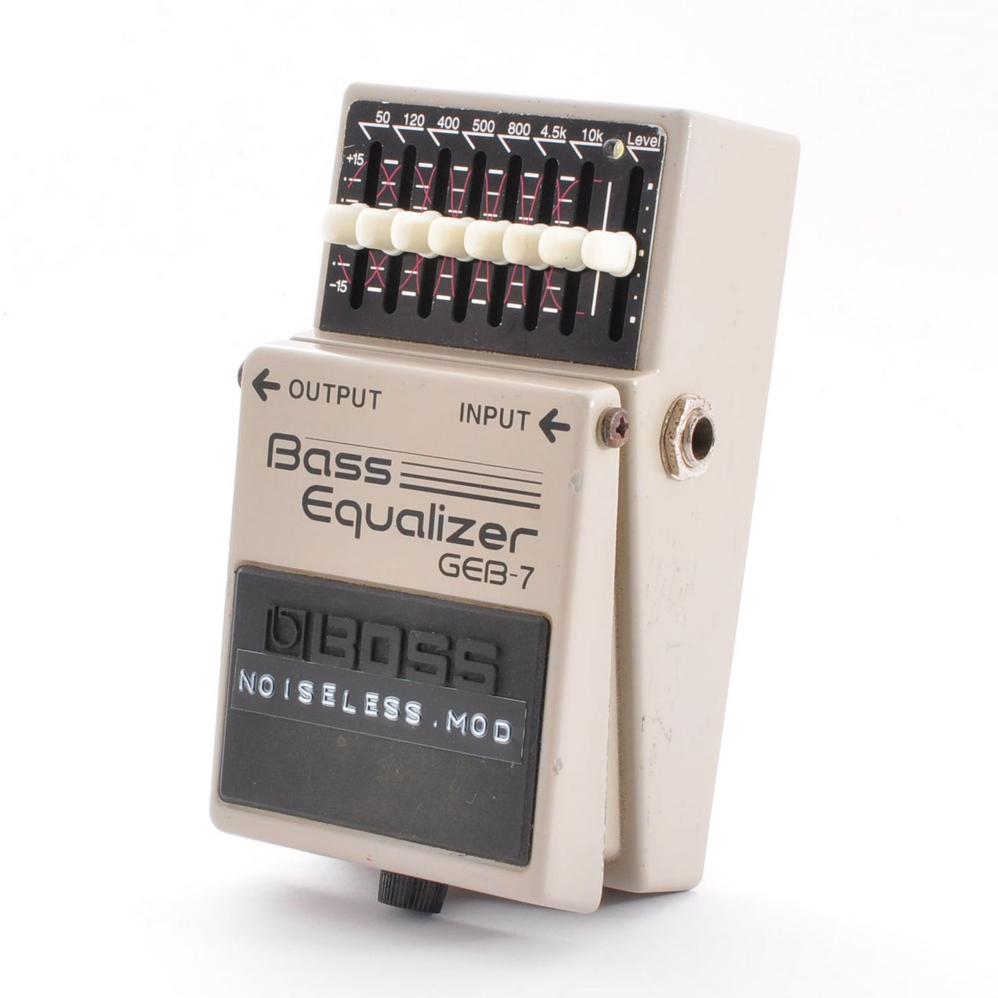 Boss GEB-7 Modified Noiseless For Bass Equalizer Pedal Mod Used From Japan #CN65959