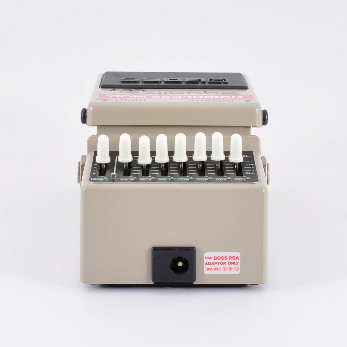 Boss GE-7 Modified Noiseless Equalizer PSA Made in Taiwan 2012 Guitar Effects Pedal Used From Japan #E9B4357