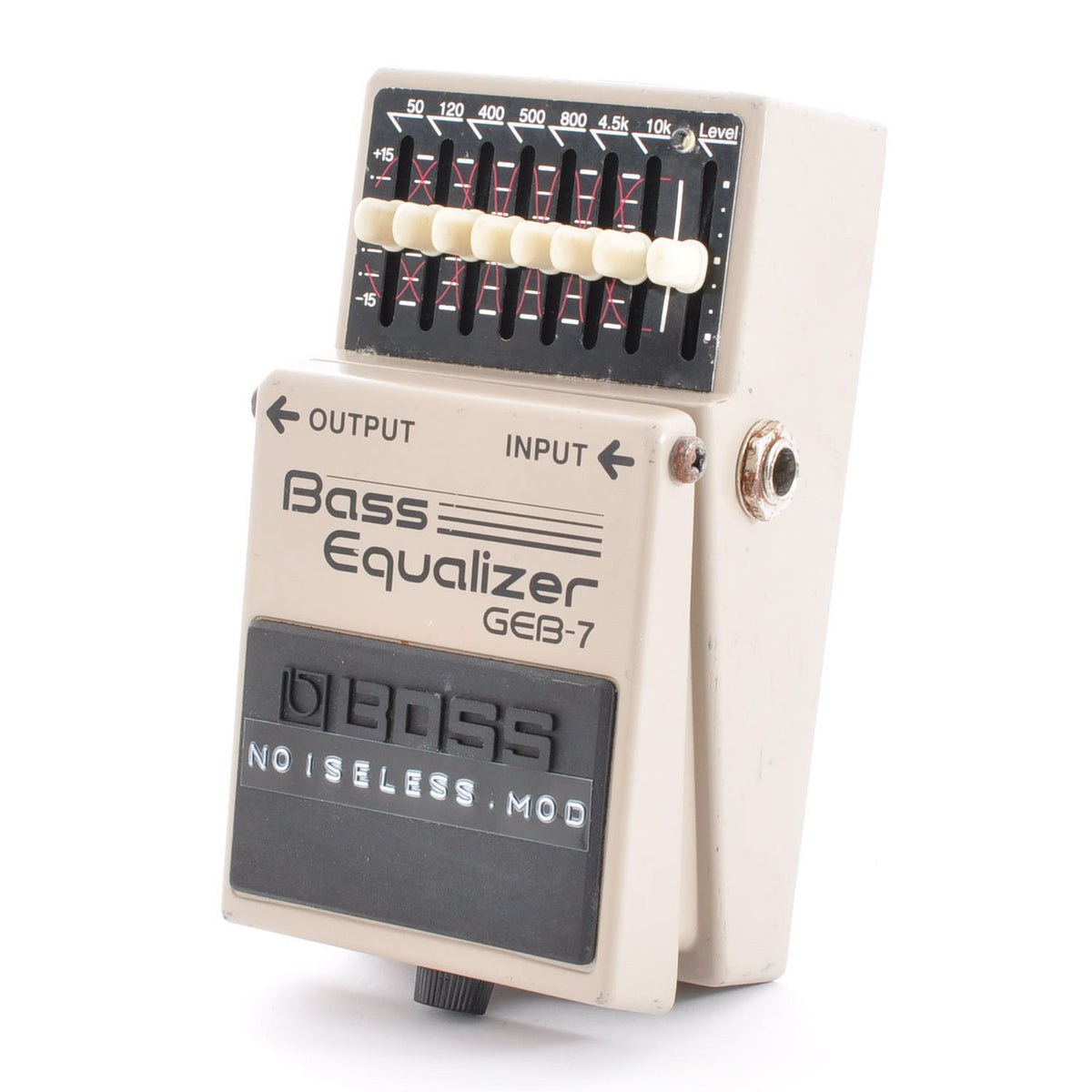 Boss GEB-7 Modified Noiseless Equalizer Made In Taiwan 2008 Effects Pedal Used From Japan #HW92743