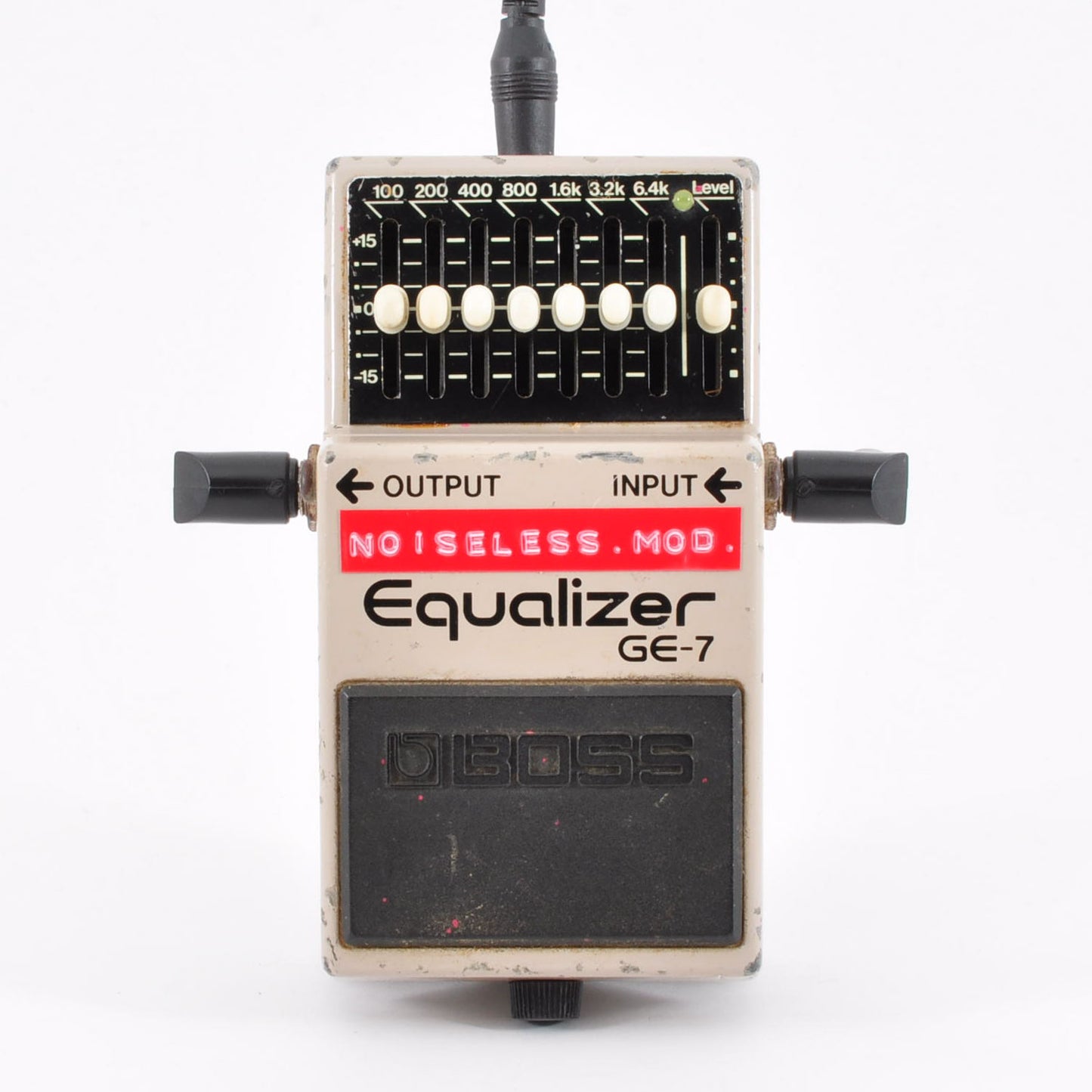 Boss GE-7 Modified Noiseless Equalizer PSA.OK Made In Taiwan 1992 Effects Pedal Used From Japan #ZD60795
