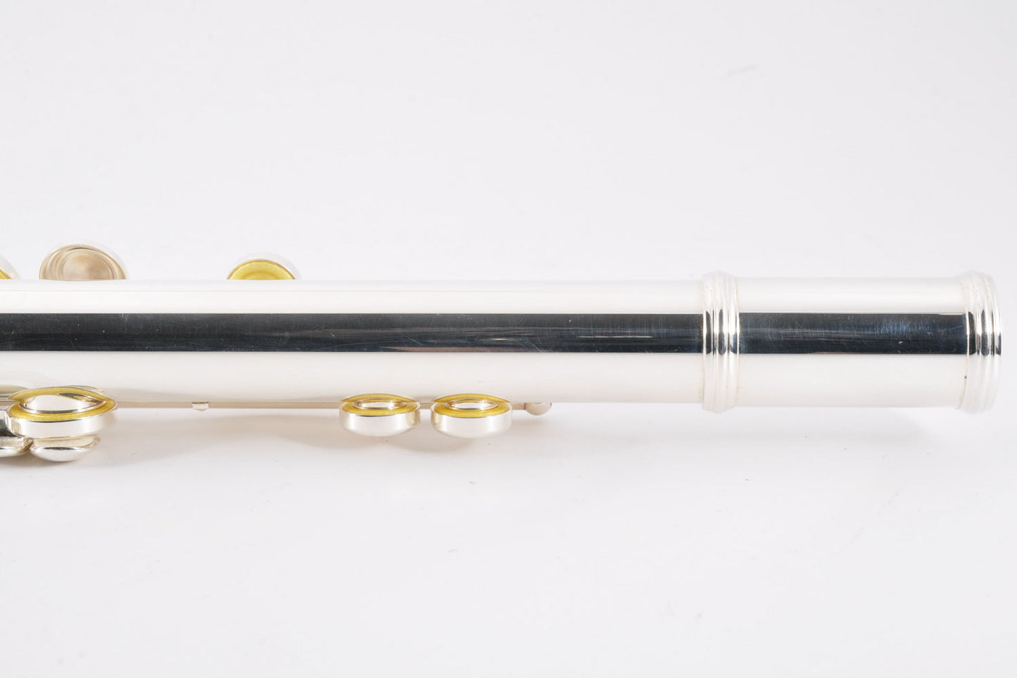 Yamaha YFL-412LSE Flute Silver w/Hardcase Made in Japan Used From Japan #087044