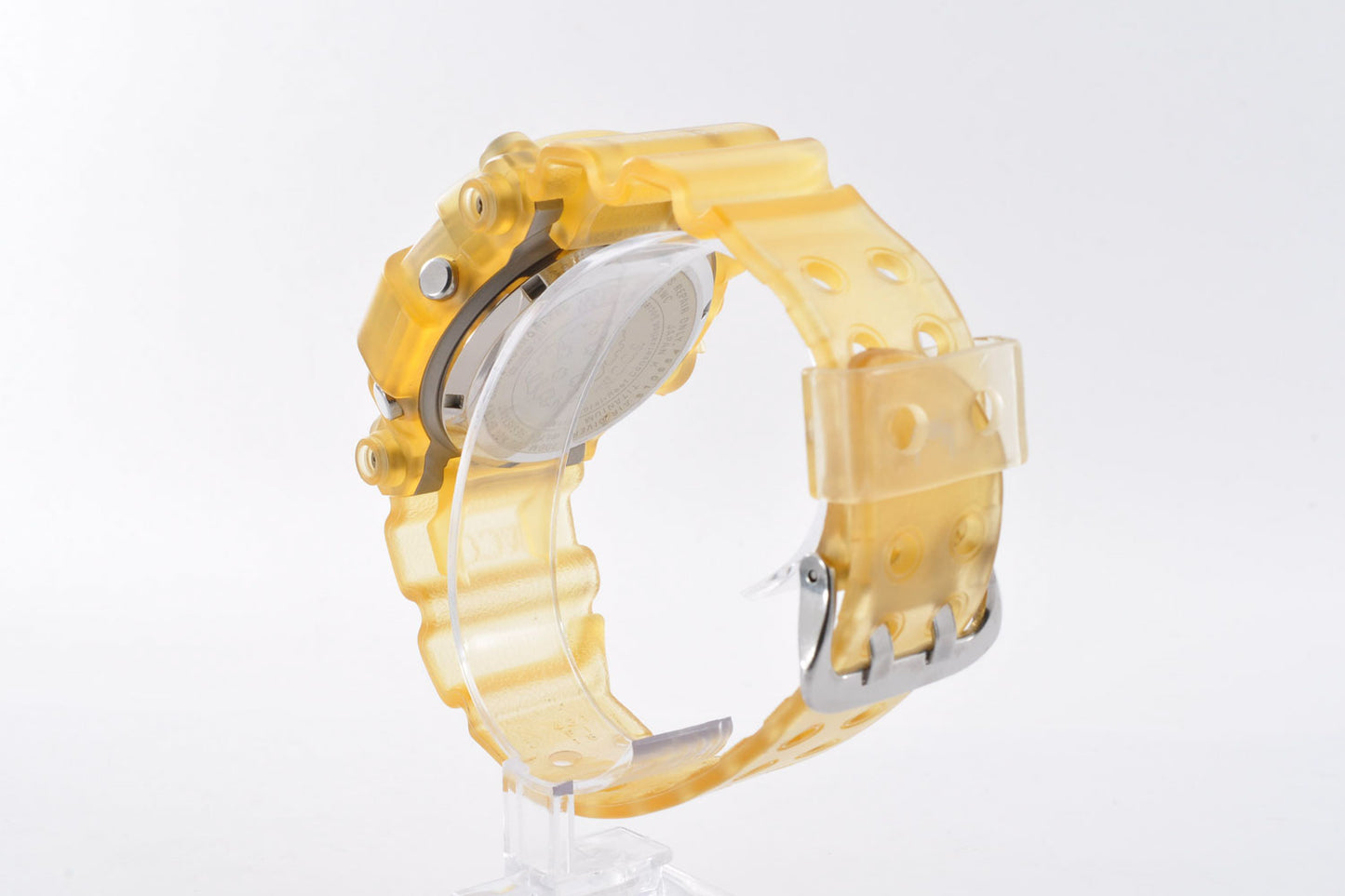 Casio G-Shock DW-8201WC-7T Frogman Yellow Titanium Digital Watch 1294 Used From Japan