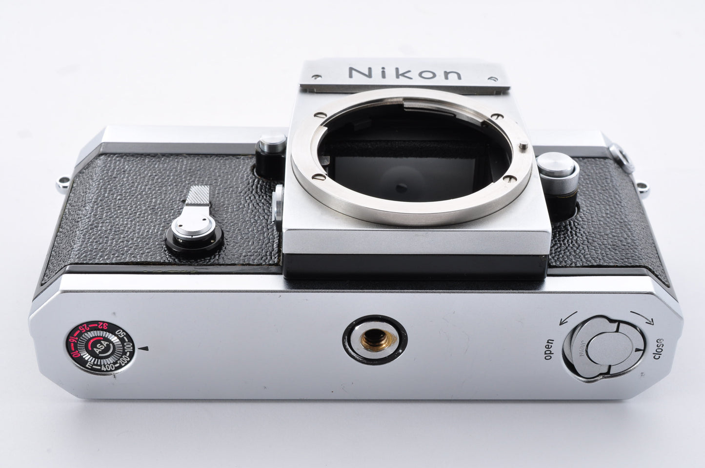 Nikon F Eye Level Silver S/N6405872 Early model Mt Fuji Mark 35mm SLR Film Camera From Japan