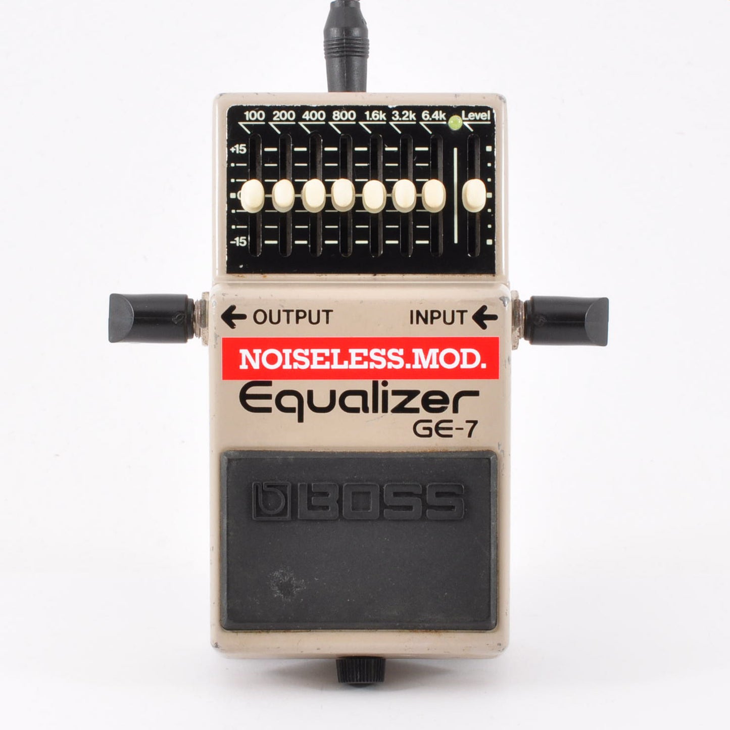 Boss GE-7 Modified Noiseless Equalizer PSA.OK Made In Taiwan 1993 Effects Pedal Used From Japan #AF29558