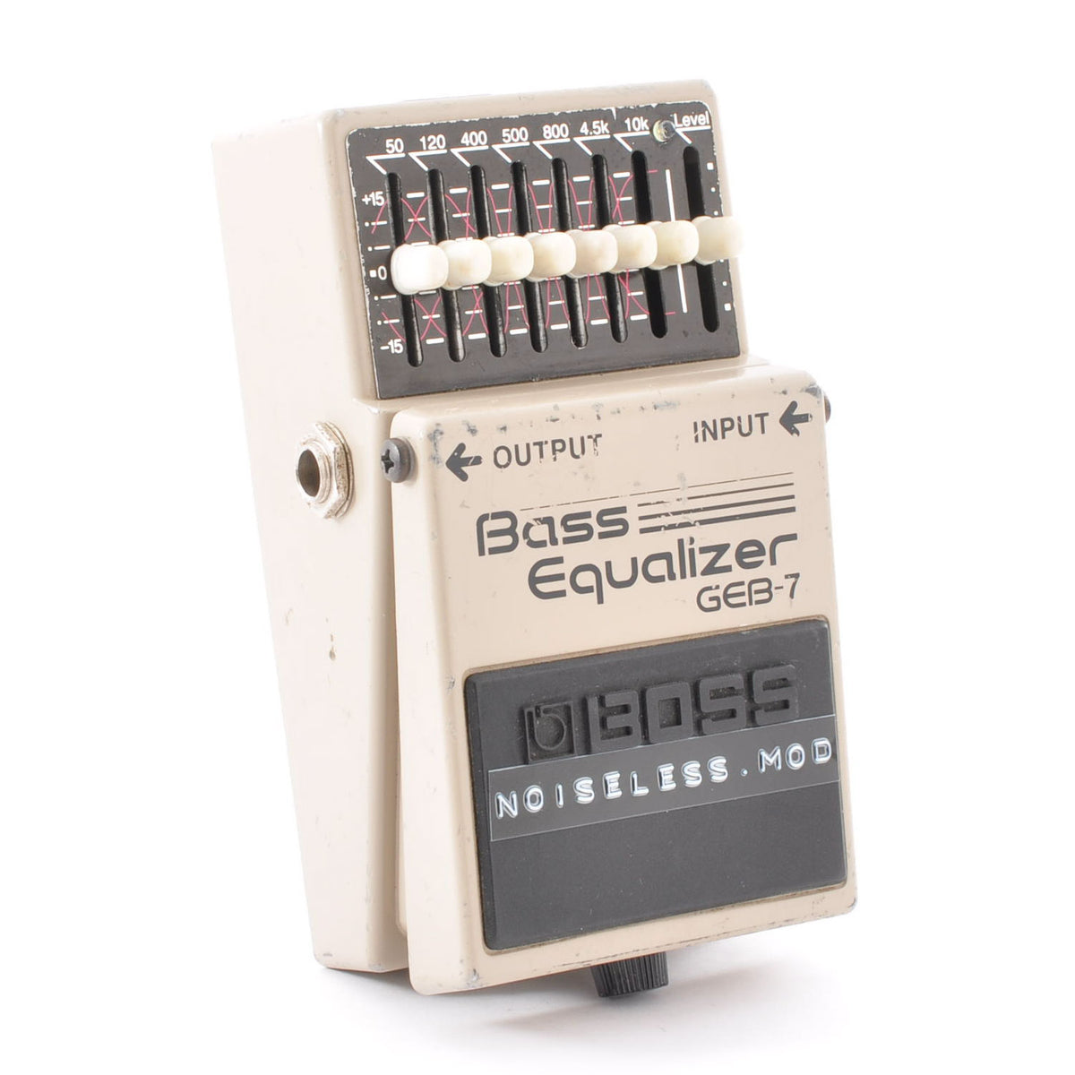Boss GEB-7 Modified Noiseless For Bass Equalizer Pedal Made in Taiwan 2004 Mod Used From Japan #ES68068