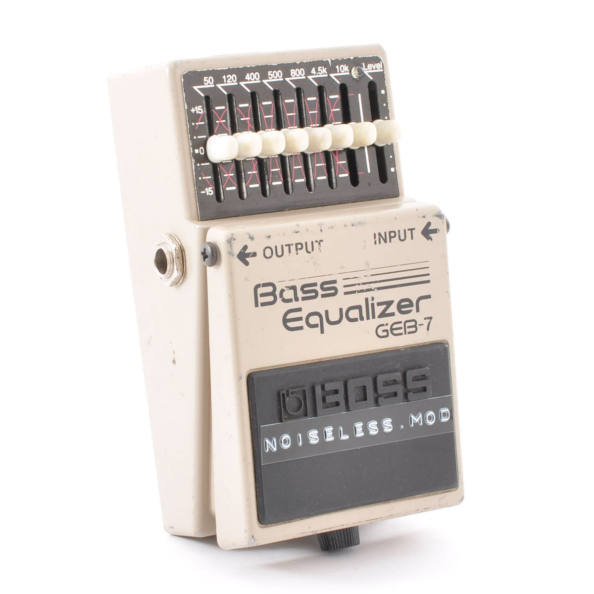 Boss GEB-7 Modified Noiseless For Bass Equalizer Pedal Made in Taiwan 2000s Mod Used From Japan