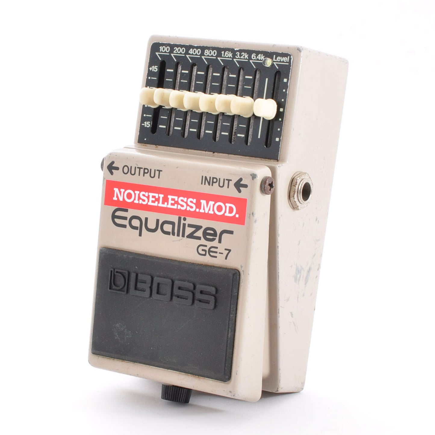 Boss GE-7 Modified Noiseless Equalizer PSA.OK Made In Taiwan 1993 Effects Pedal Used From Japan #AF29558