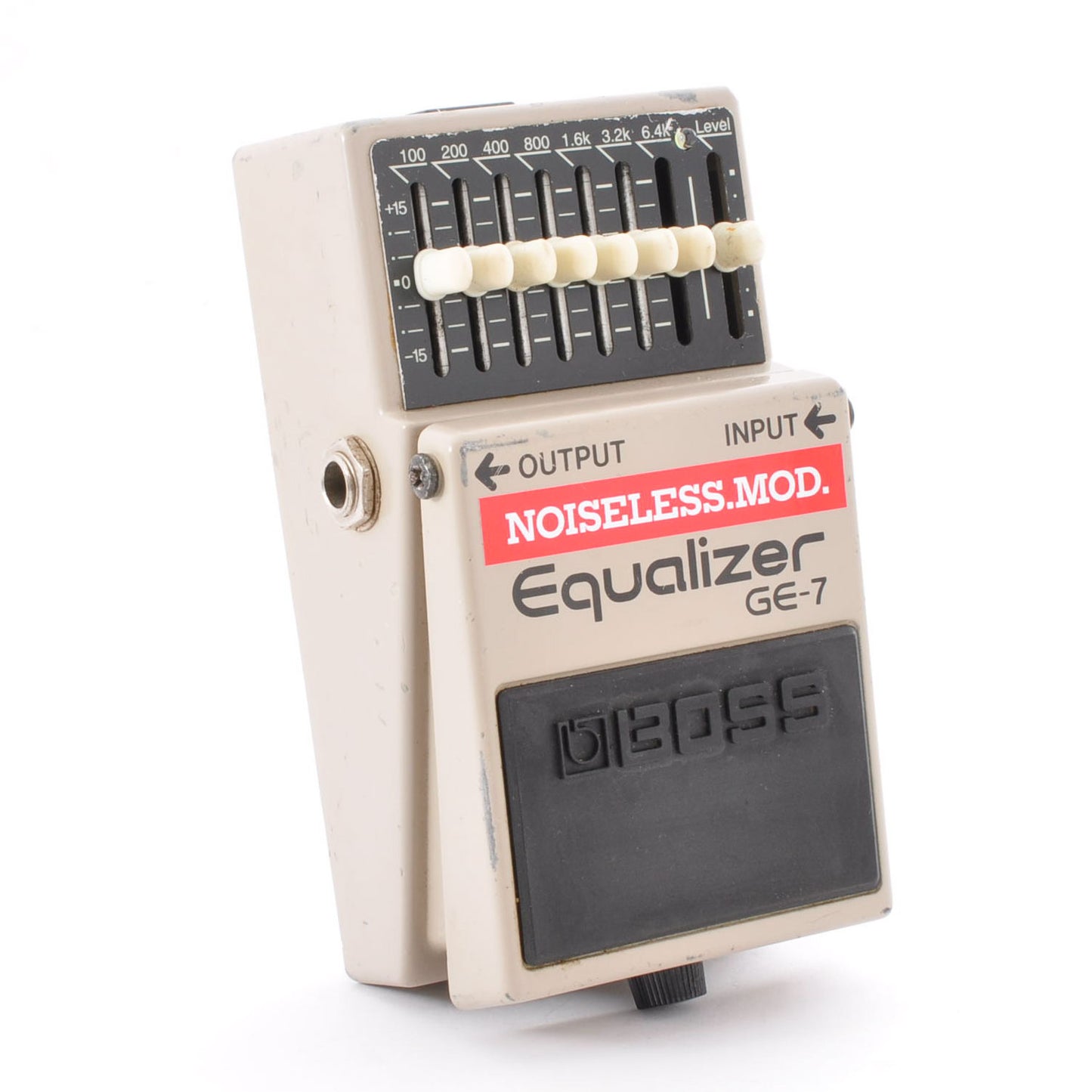 Boss GE-7 Modified Noiseless Equalizer PSA Made In Taiwan 2000 Effects Pedal Used From Japan #JN07246