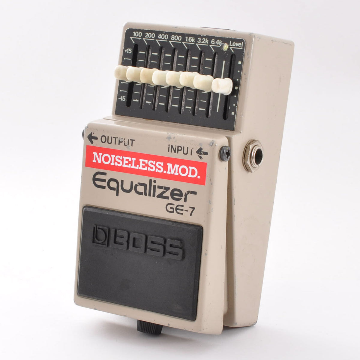 Boss GE-7 Modified Noiseless Equalizer Made In Taiwan 1995 PSA.OK Guitar Effects Pedal UsedJ From Japan #DH22866