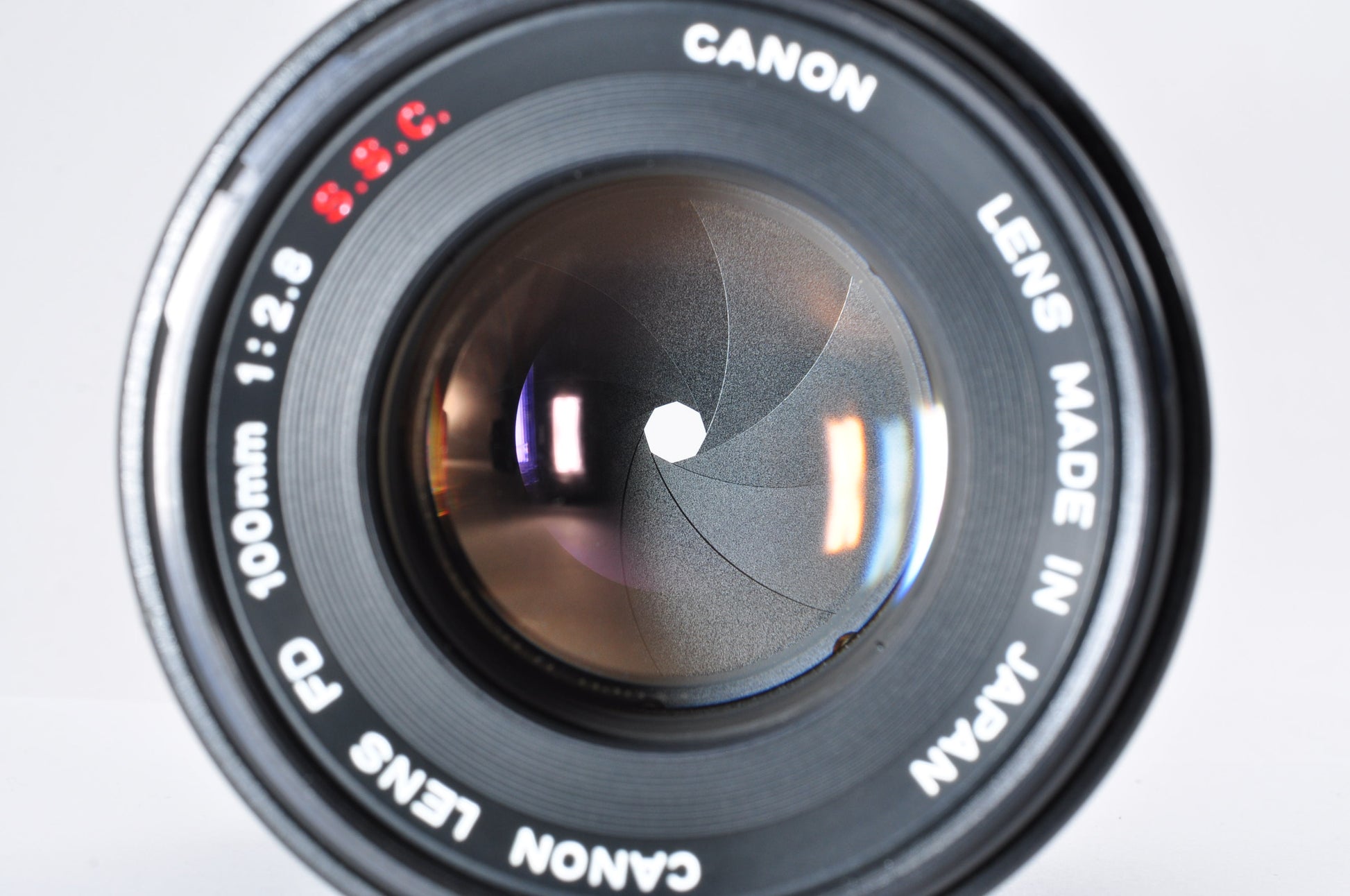 Canon FD 100mm SSC Maintained MF Telephoto Prime Lens