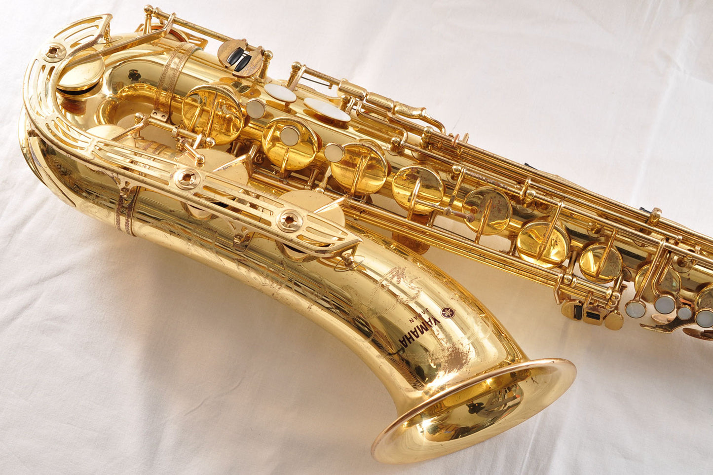 Yamaha YTS-61 Tenor Saxophone Purple Logo Made In Japan w/Case Used From Japan #010807