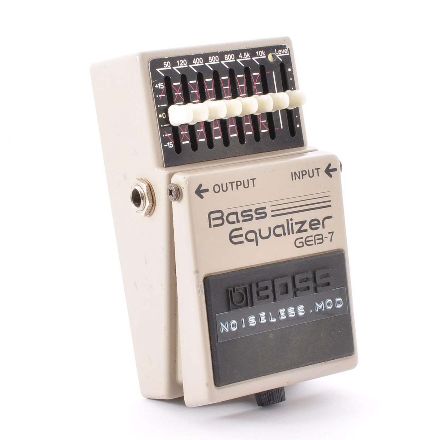 Boss GEB-7 Modified Noiseless For Bass Equalizer Pedal Mod Used From Japan #CN65959