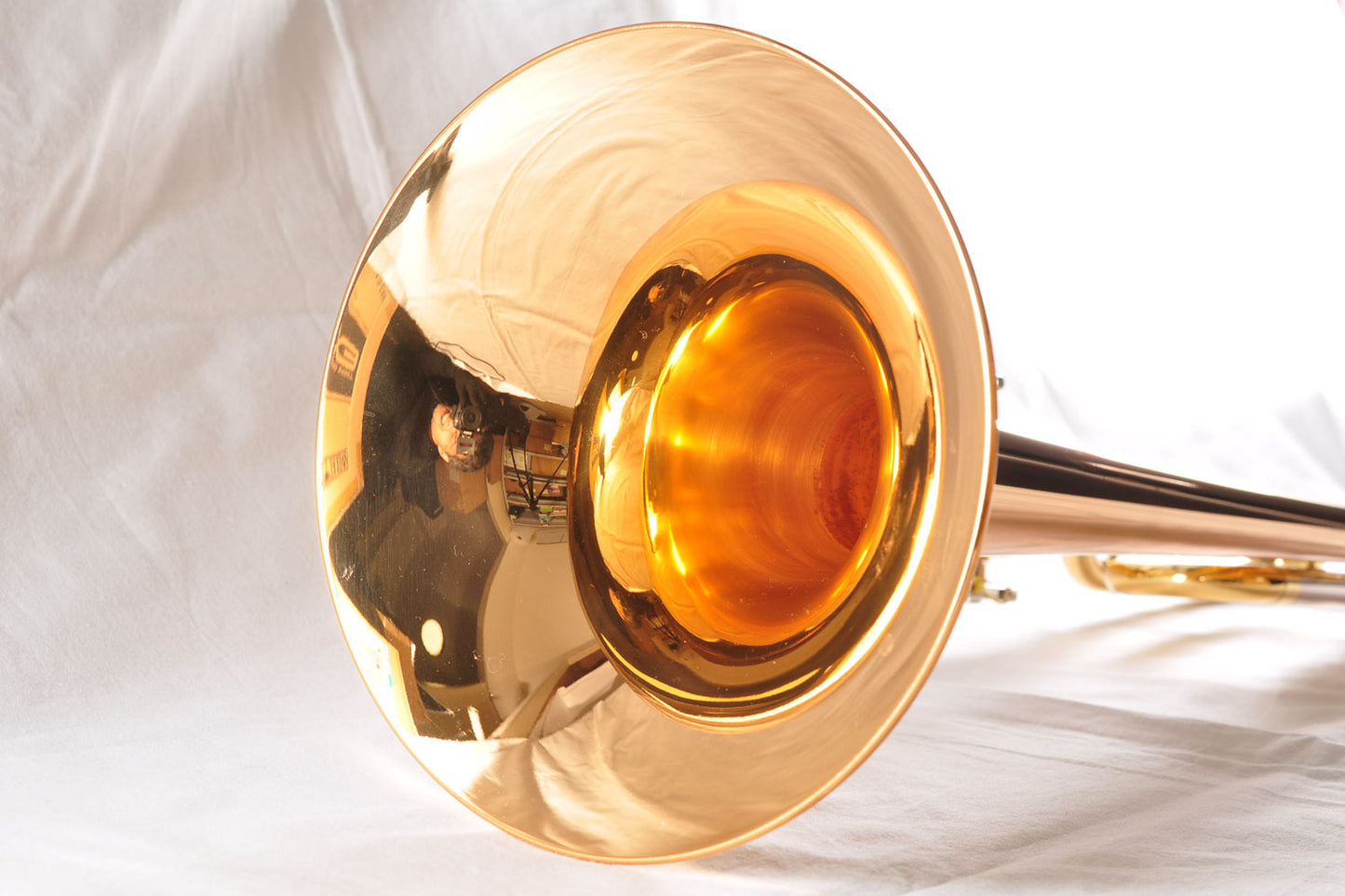 Yamaha YSL-456G Tenor Bass Trombone Made In Japan w/Hardcase Mouthpiece Used From Japan #632662
