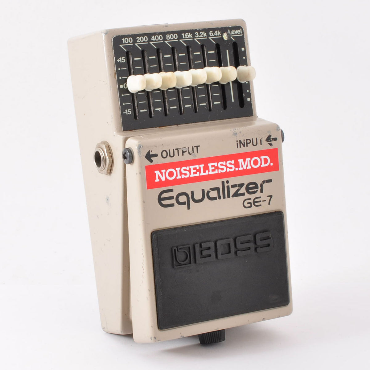 Boss GE-7 Modified Noiseless Equalizer Made In Taiwan 1995 PSA.OK Guitar Effects Pedal UsedJ From Japan #DH22866