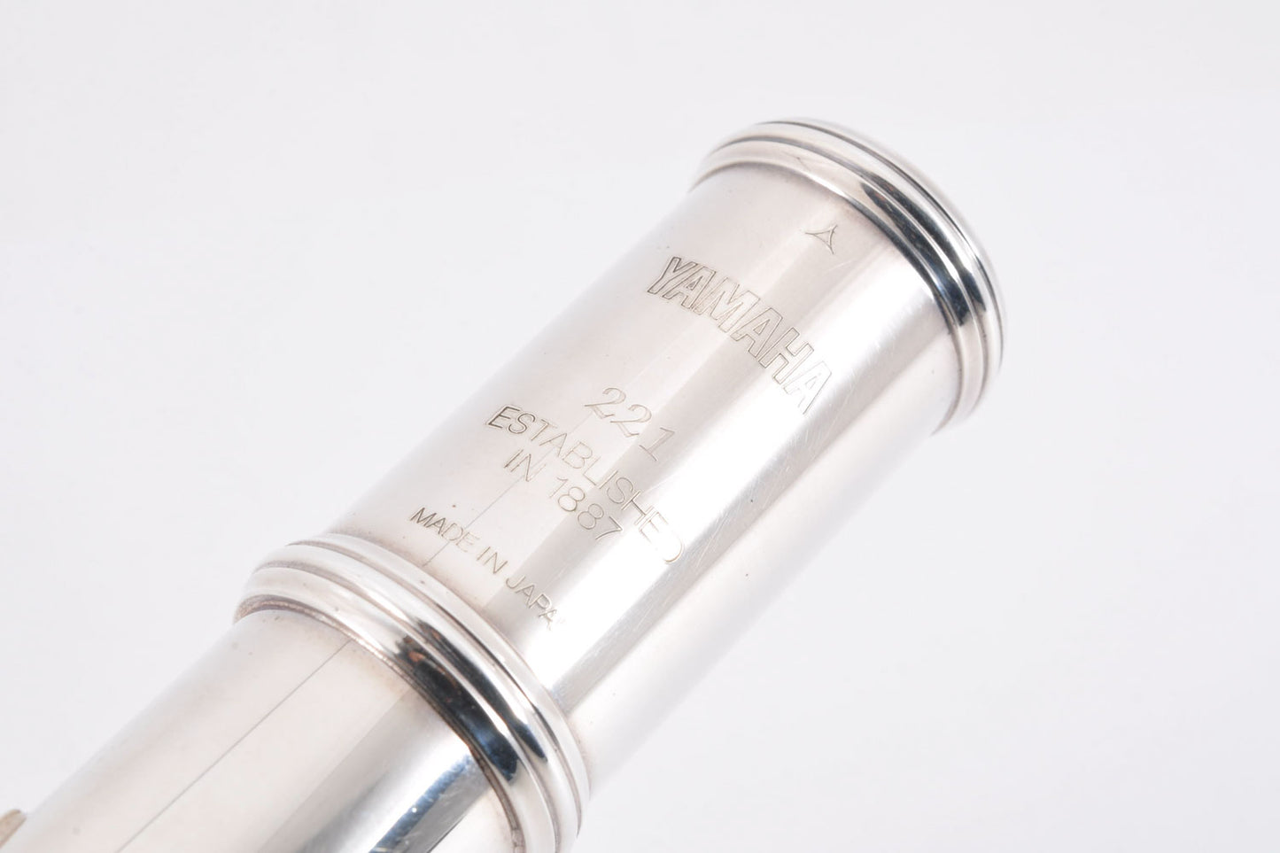 Yamaha Flute YFL-221 Silver Made in Japan w/Hardcase Used From Japan #616209P