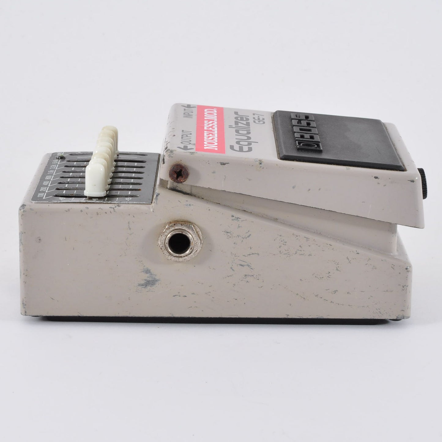 Boss GE-7 Modified Noiseless Equalizer Made In Taiwan 2001 PSA.OK Guitar Effects Pedal UsedJ From Japan #MO60323