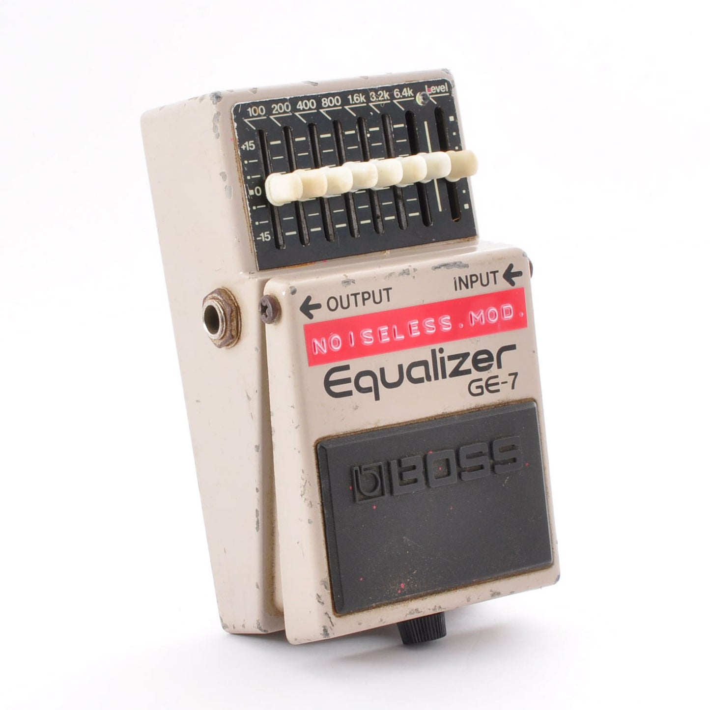 Boss GE-7 Modified Noiseless Equalizer PSA.OK Made In Taiwan 1992 Effects Pedal Used From Japan #ZD60795