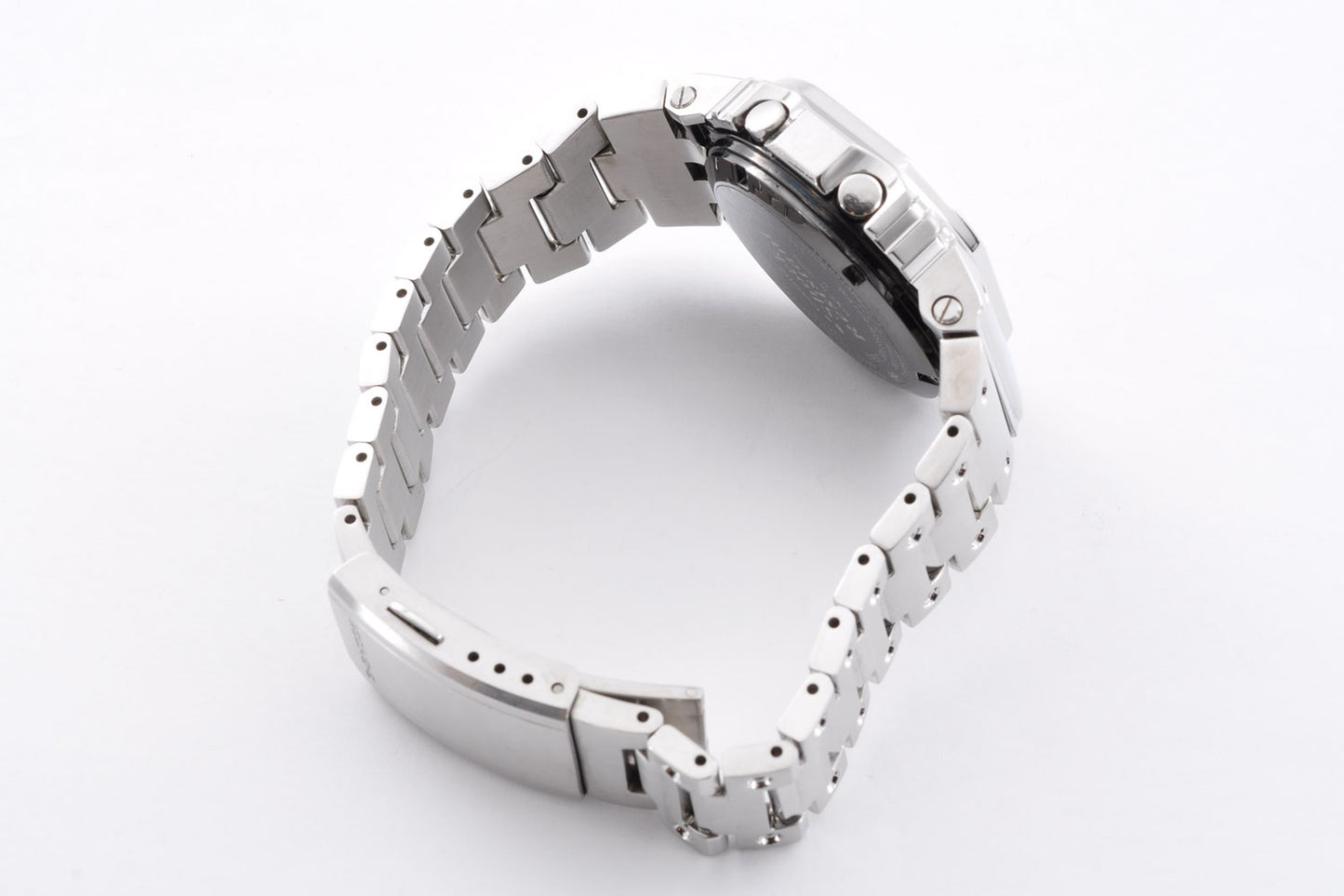 CASIO G-Shock GMW-B5000D-1JF Full Metal Watch SIlver Digital Tough Solar 3459 Used From Japan