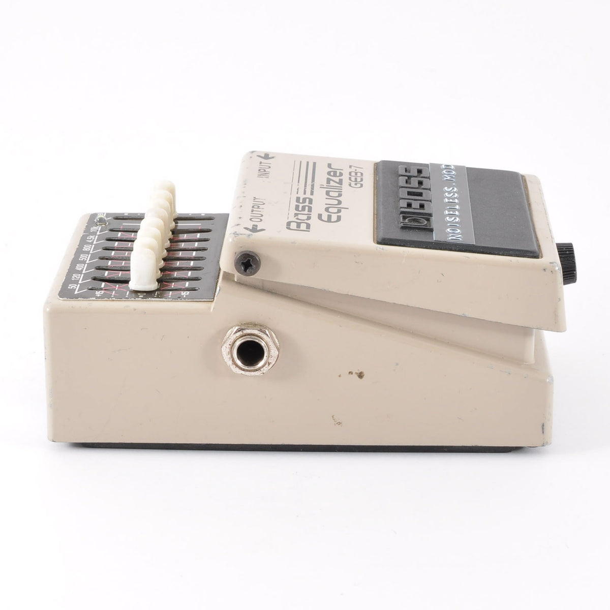 Boss GEB-7 Modified Noiseless For Bass Equalizer Pedal Made in Taiwan 2000s Mod Used From Japan