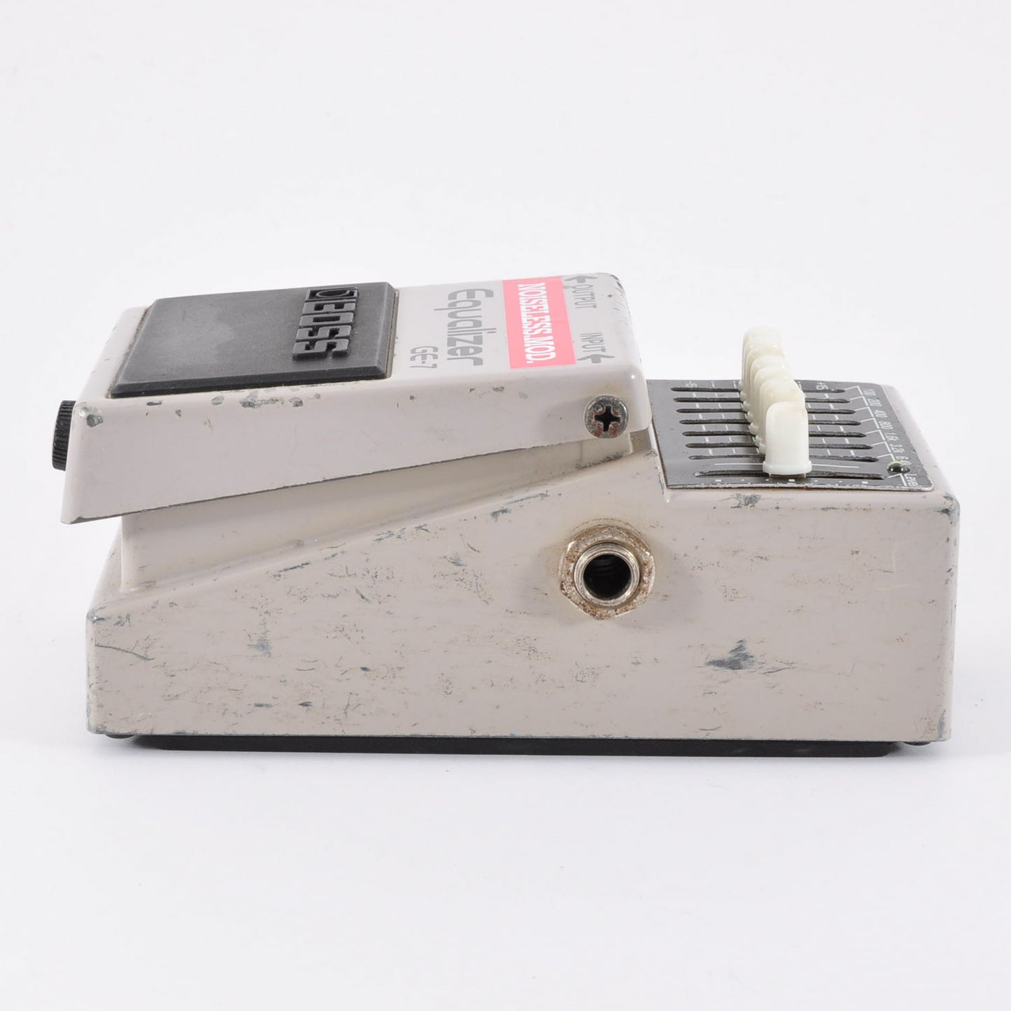 Boss GE-7 Modified Noiseless Equalizer Made In Taiwan 2001 PSA.OK Guitar Effects Pedal UsedJ From Japan #MO60323
