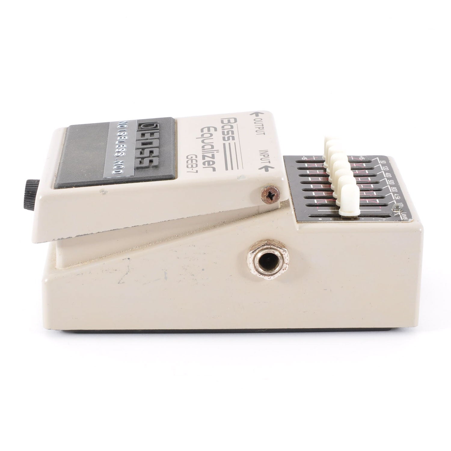 Boss GEB-7 Modified Noiseless For Bass Equalizer Pedal Mod Used