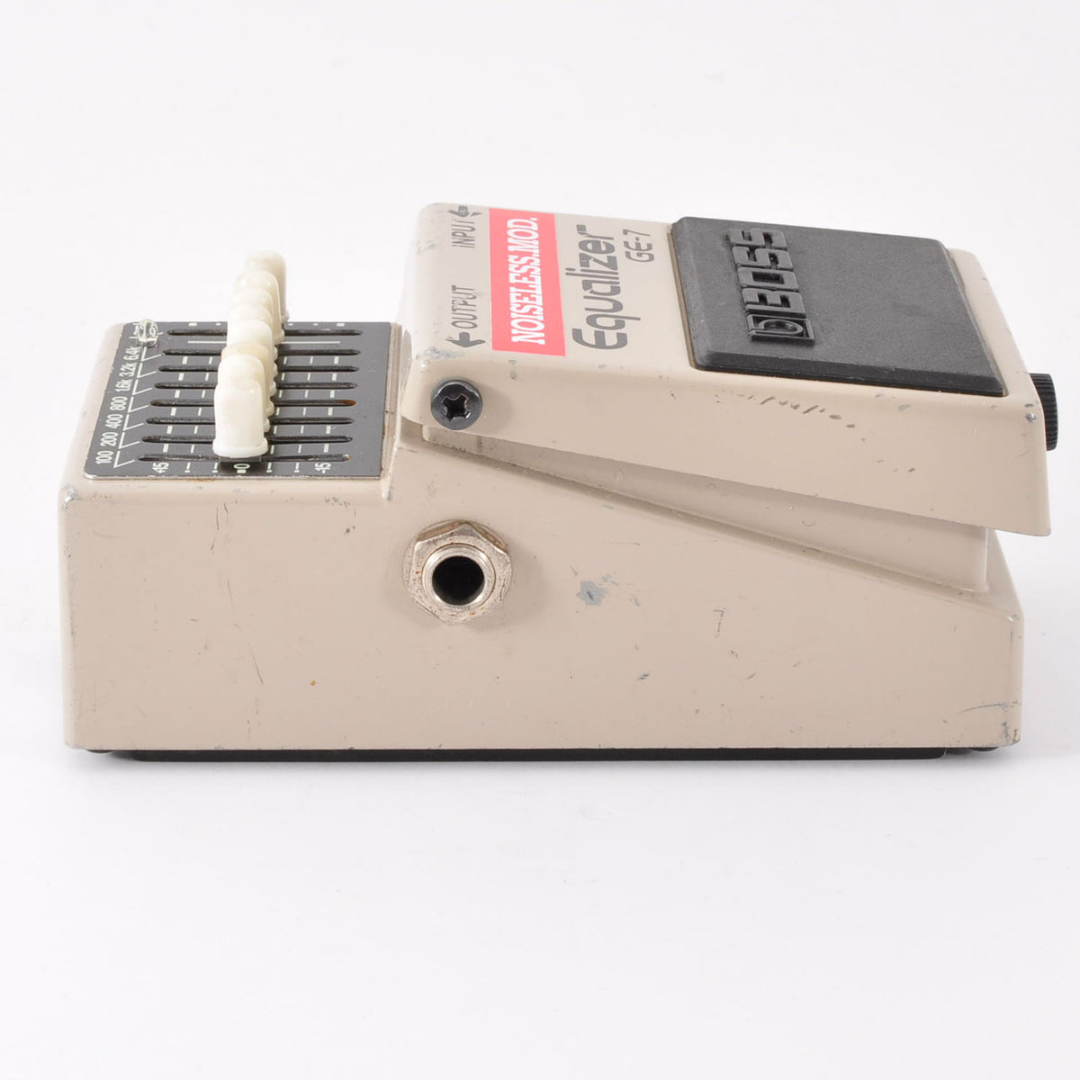 Boss GE-7 Modified Noiseless Equalizer Made In Taiwan 1995 PSA.OK Guitar Effects Pedal UsedJ From Japan #DH22866
