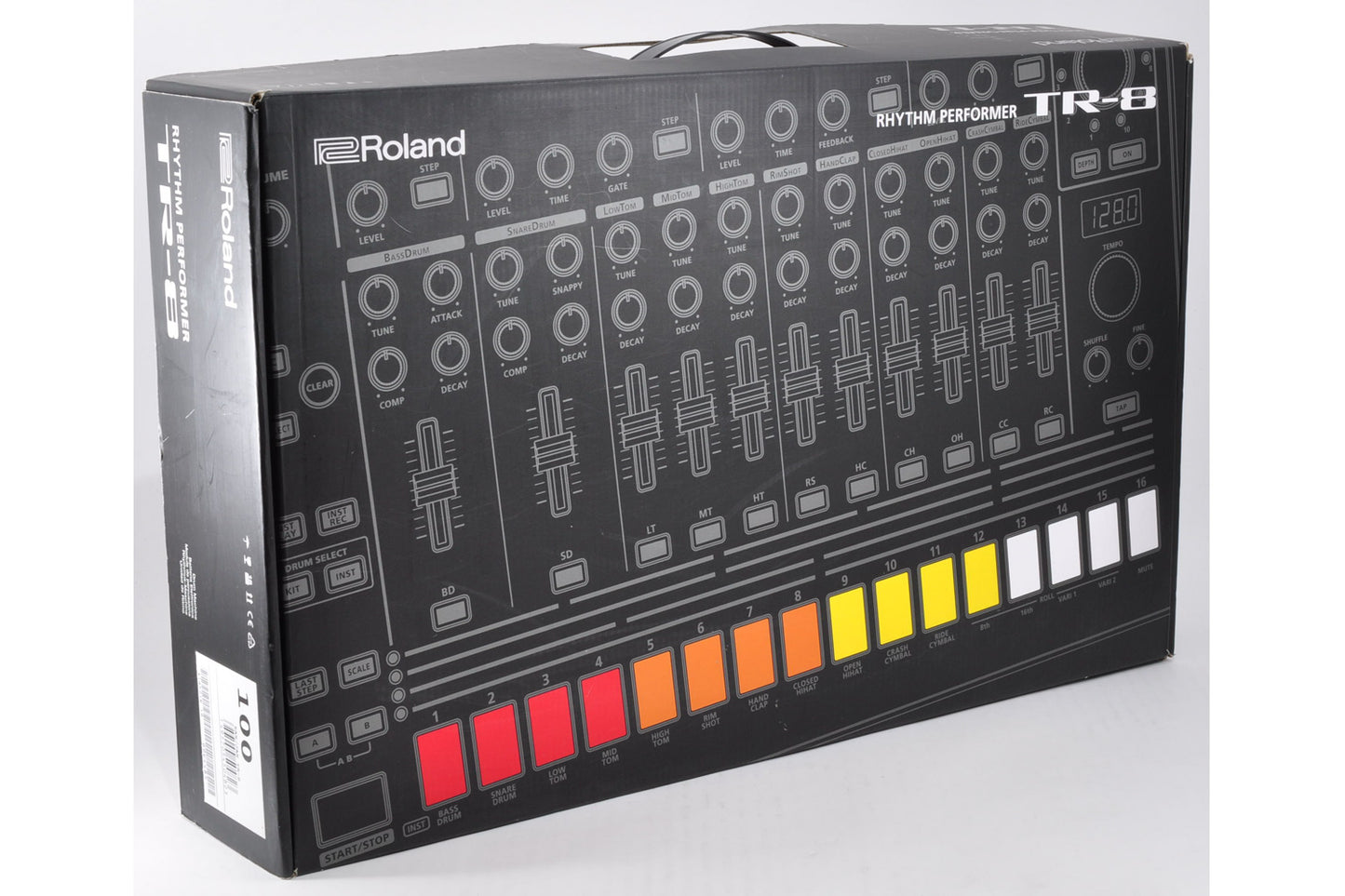 Roland Aria TR-8 Rhythm Performer Drum Machine w/Box&Adapter Used From Japan #B9E4485