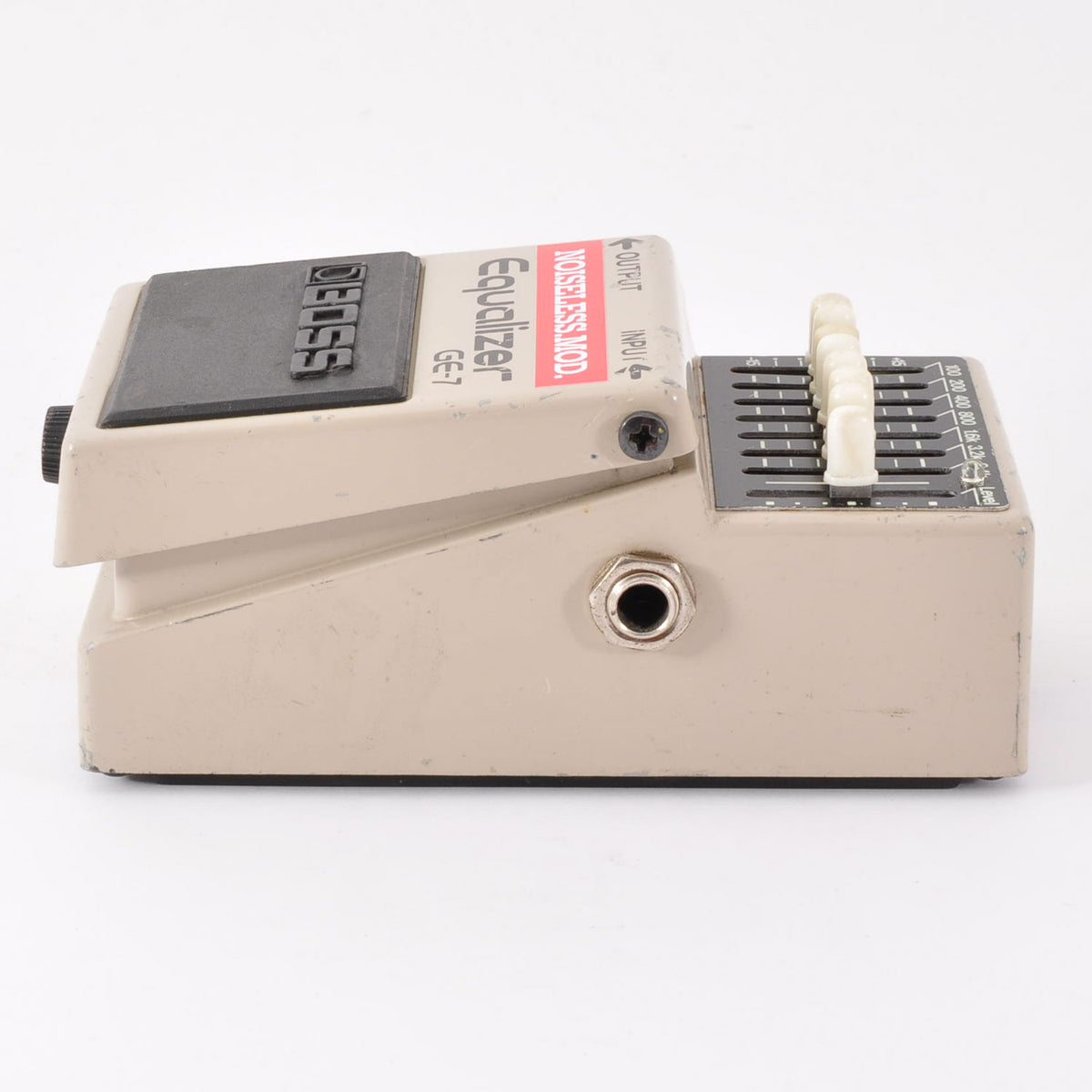 Boss GE-7 Modified Noiseless Equalizer Made In Taiwan 1995 PSA.OK Guitar Effects Pedal UsedJ From Japan #DH22866